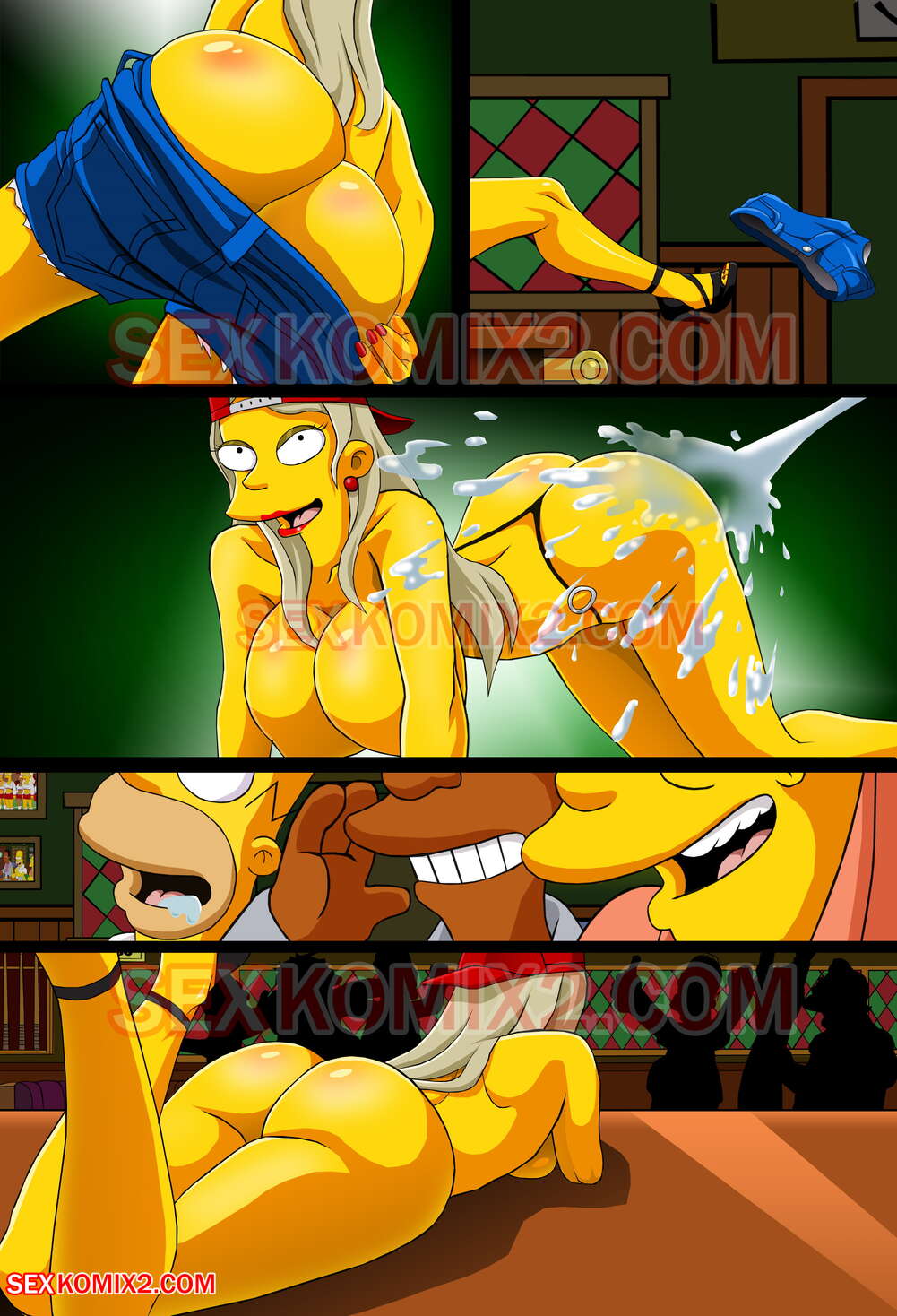 Adventures of Anastasia – Meet me Springfield (The Simpsons) [SexKomix] - Chapter 1 — Page 8