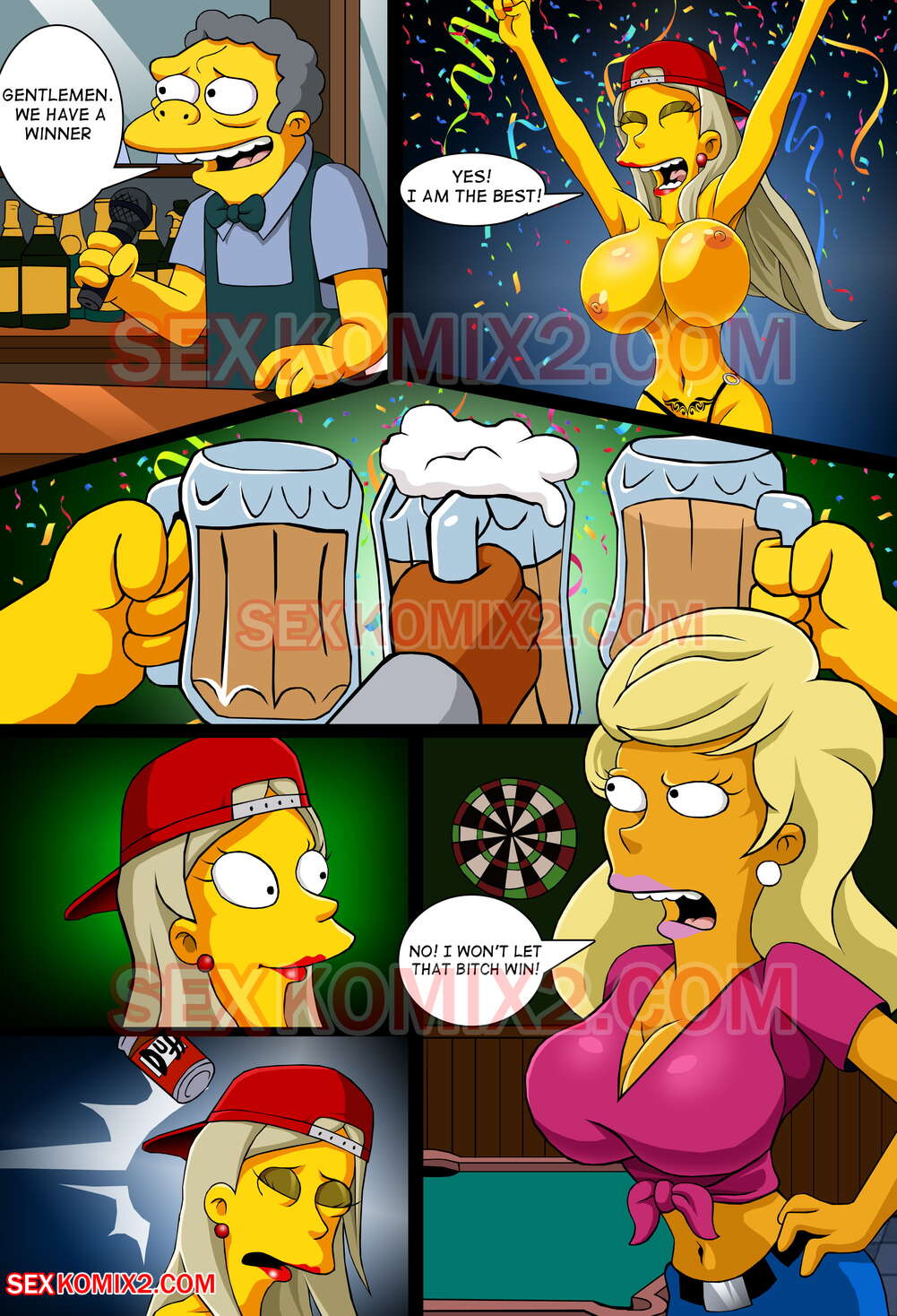 Adventures of Anastasia – Meet me Springfield (The Simpsons) [SexKomix] - Chapter 1 — Page 9