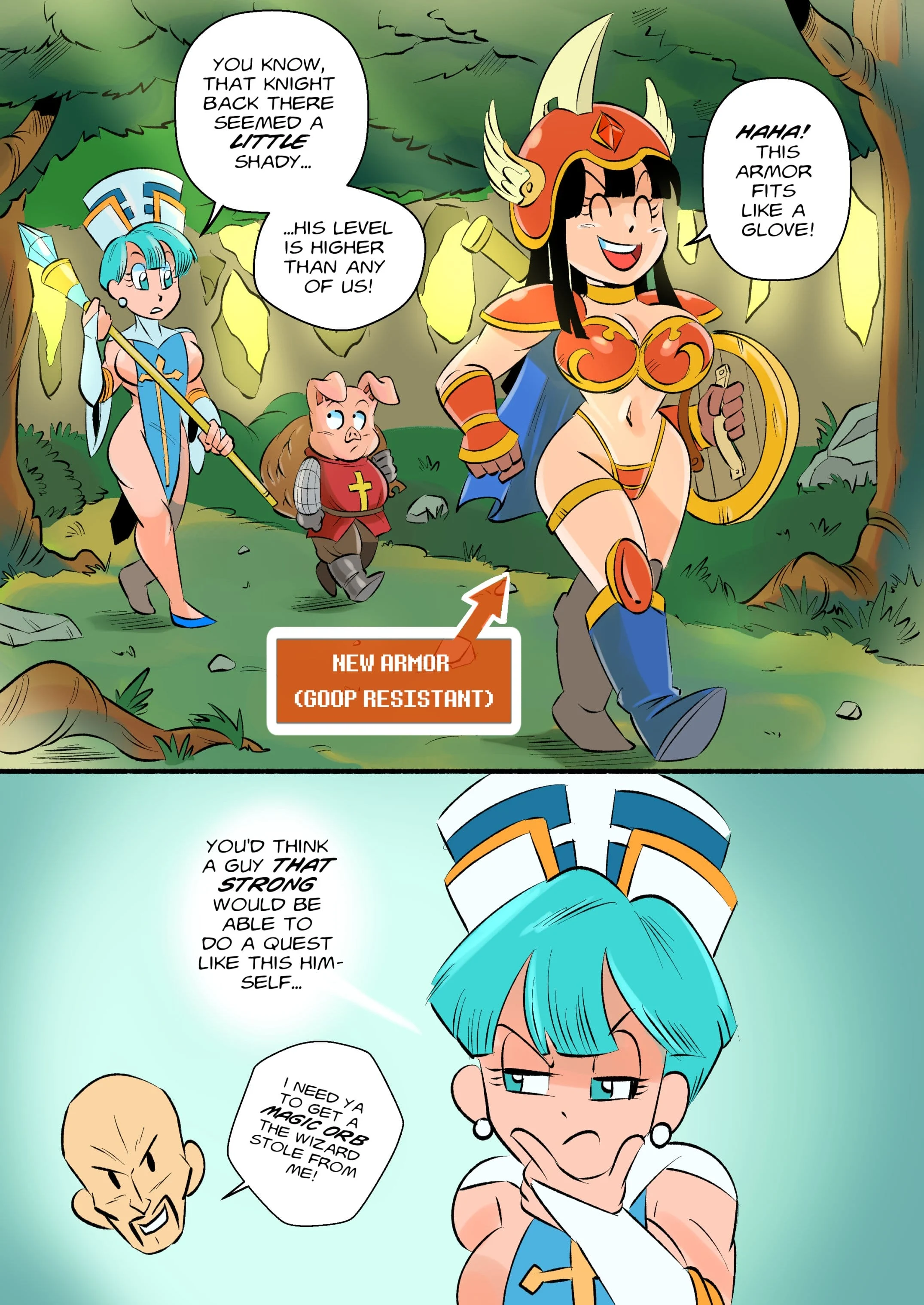 Dragon Ball Quest (Dragon Quest) [FunsexyDB] - Chapter 1 — Page 17