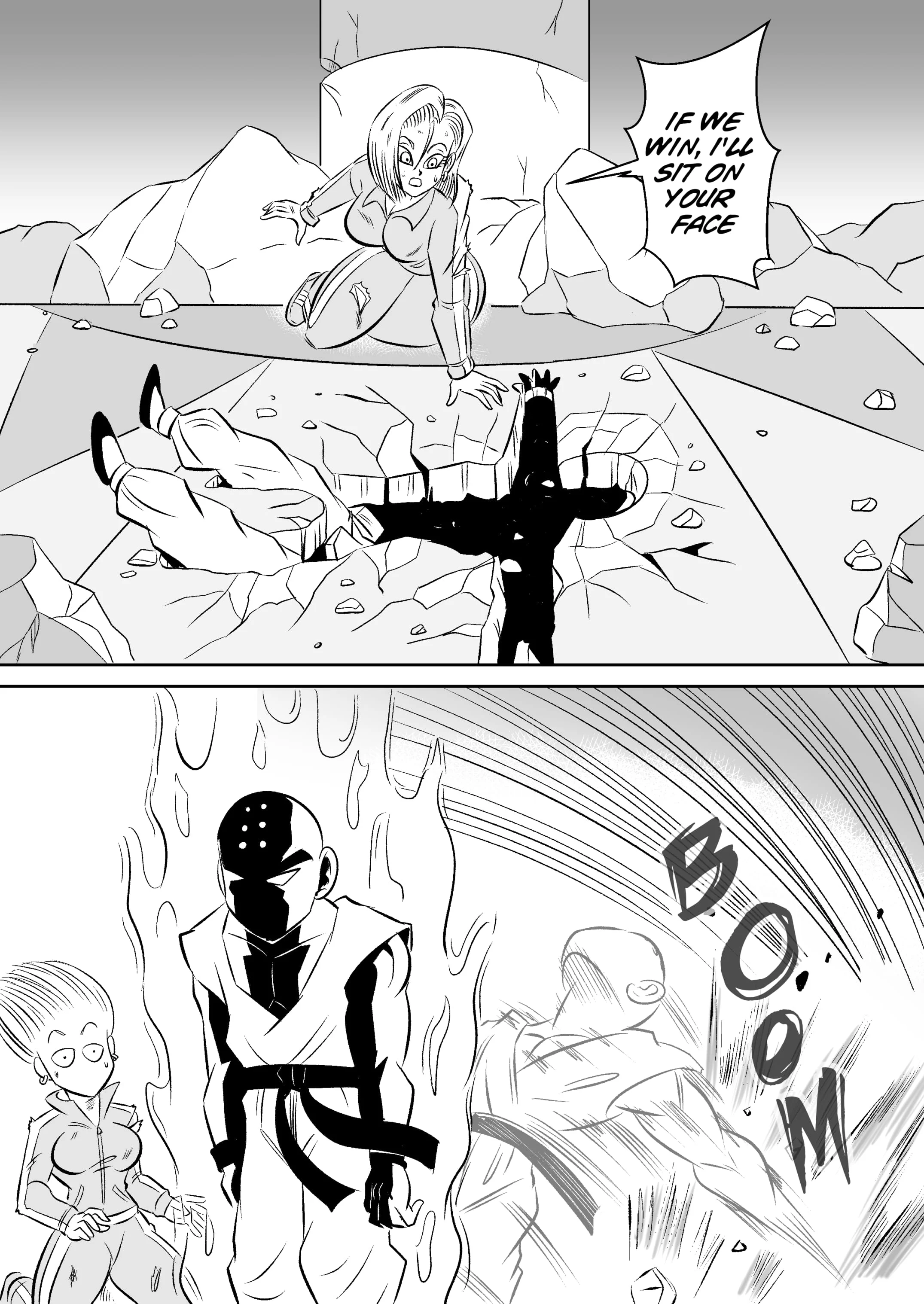 Control Room – Invasion (Dragon Ball Z) [FunsexyDB] - Chapter 1 — Page 17