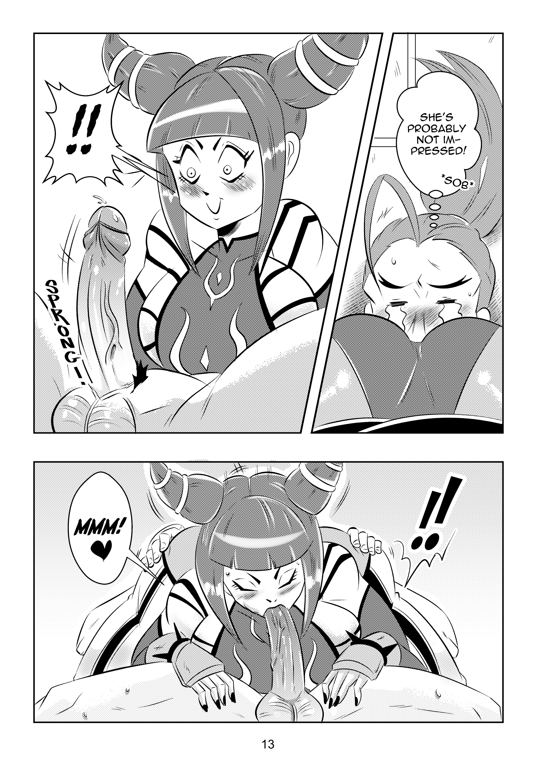 Ultimate Saikyo Sex Style (Street Fighter) [FunsexyDB] - Chapter 1 — Page 14