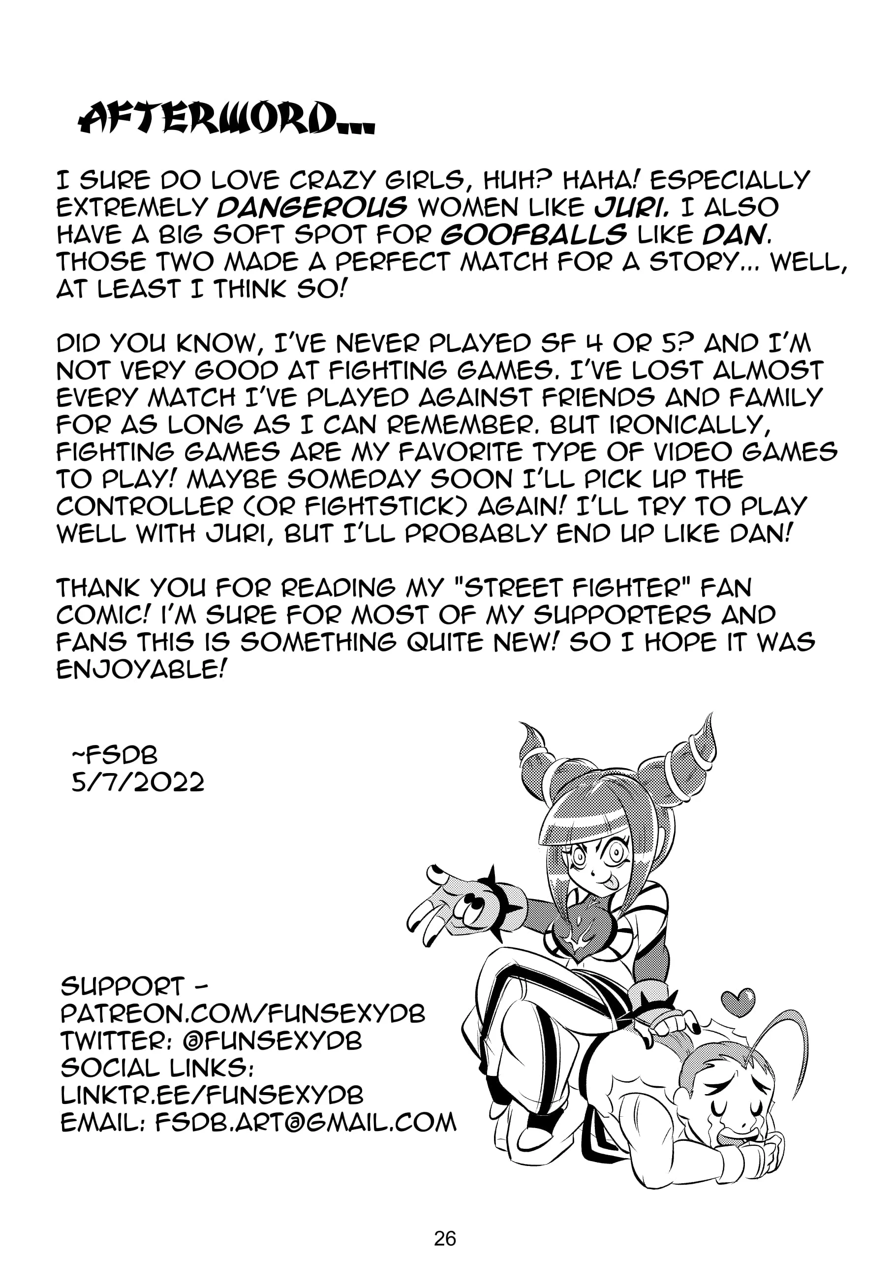 Ultimate Saikyo Sex Style (Street Fighter) [FunsexyDB] - Chapter 1 — Page 27