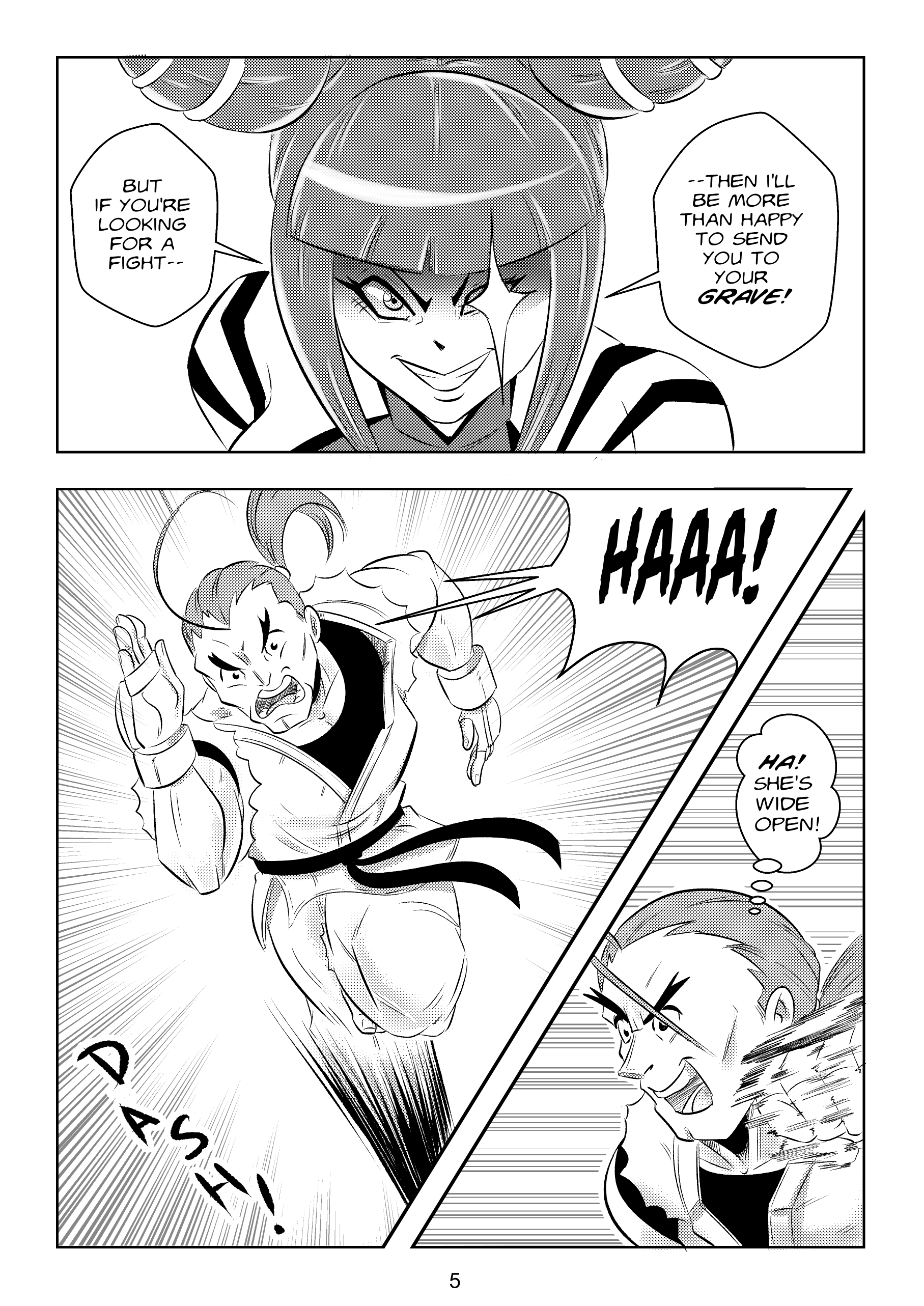 Ultimate Saikyo Sex Style (Street Fighter) [FunsexyDB] - Chapter 1 — Page 6