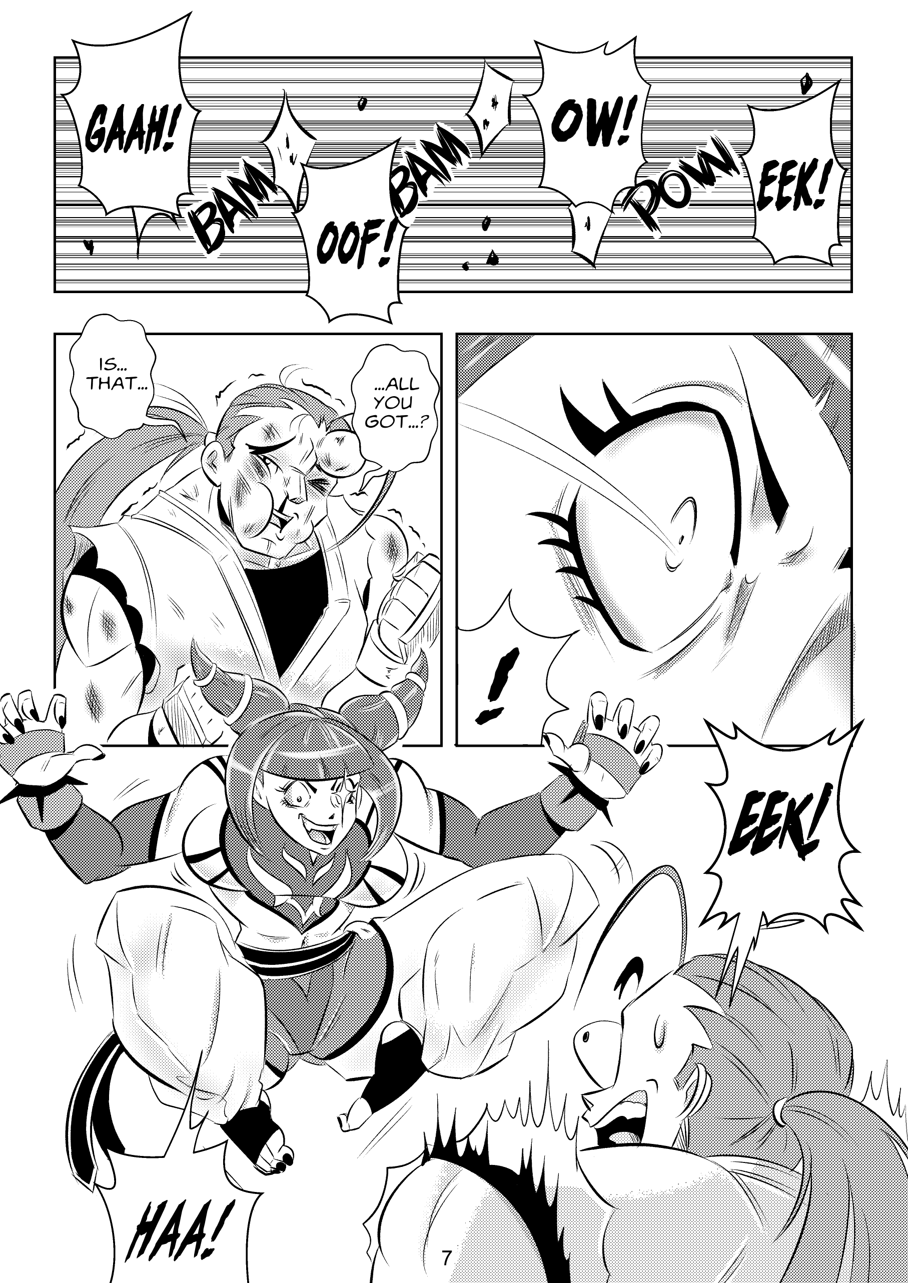 Ultimate Saikyo Sex Style (Street Fighter) [FunsexyDB] - Chapter 1 — Page 8
