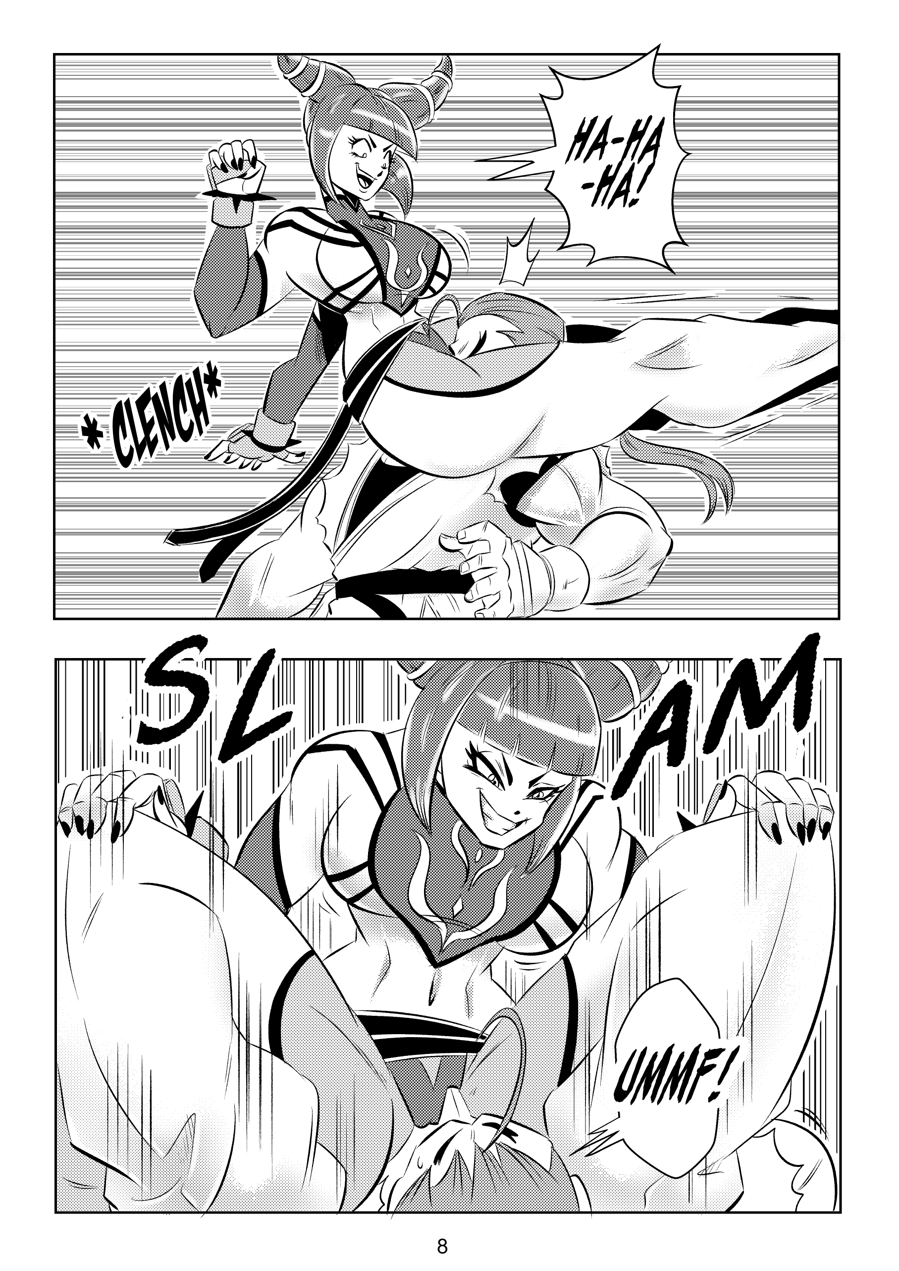 Ultimate Saikyo Sex Style (Street Fighter) [FunsexyDB] - Chapter 1 — Page 9