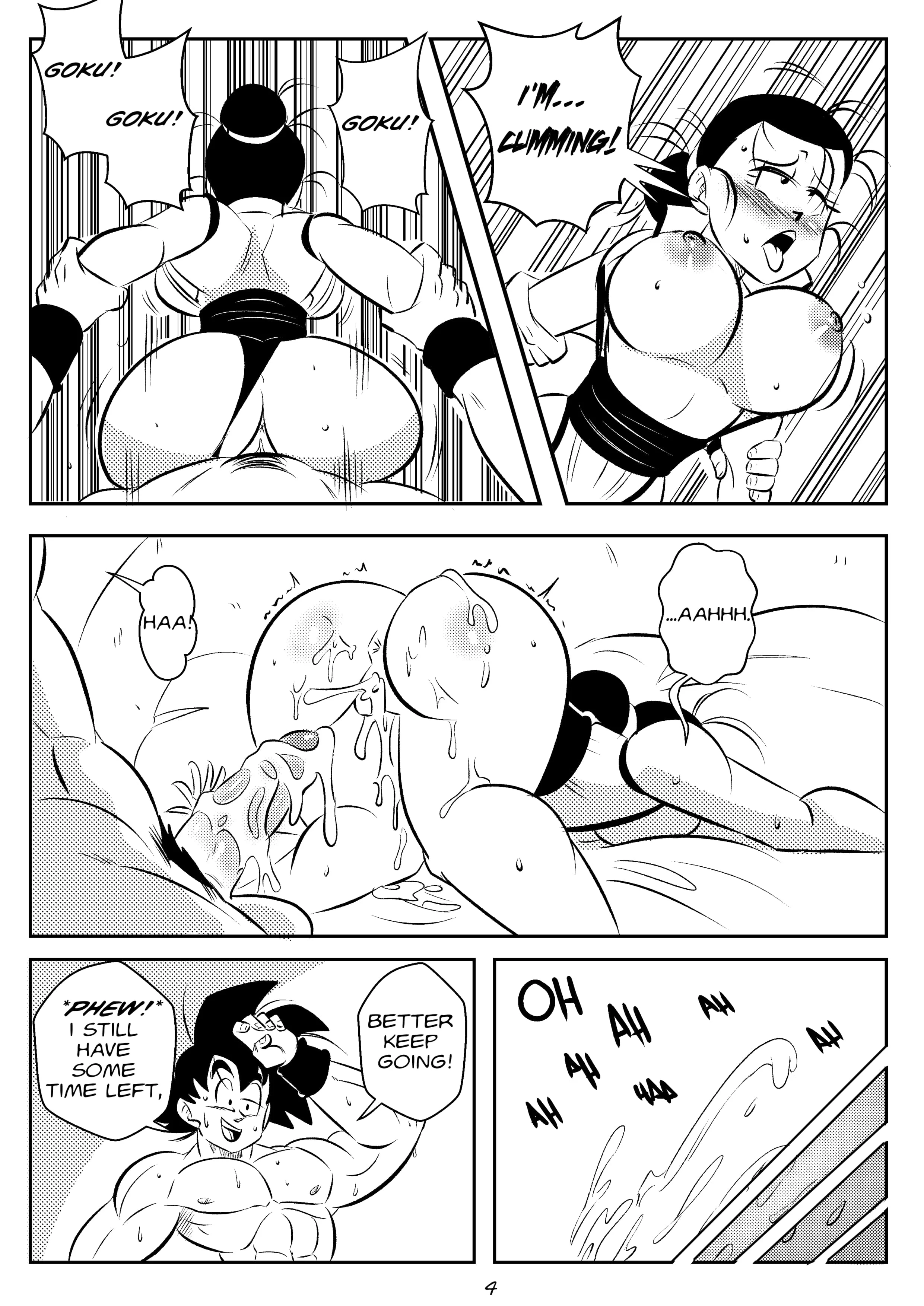 No Time To Waste! (Dragon Ball Z) [FunsexyDB] - Chapter 1 — Page 4