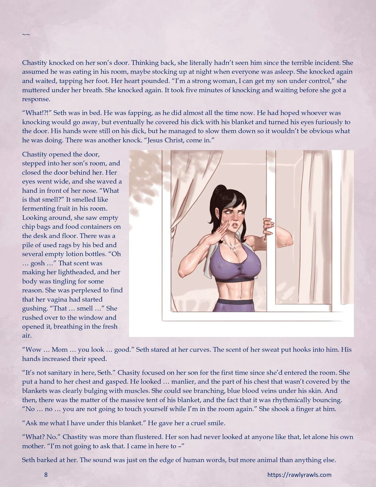 The Trouble With Entrabide [Mitzz , RawlyRawls] - Chapter 3 — Page 8