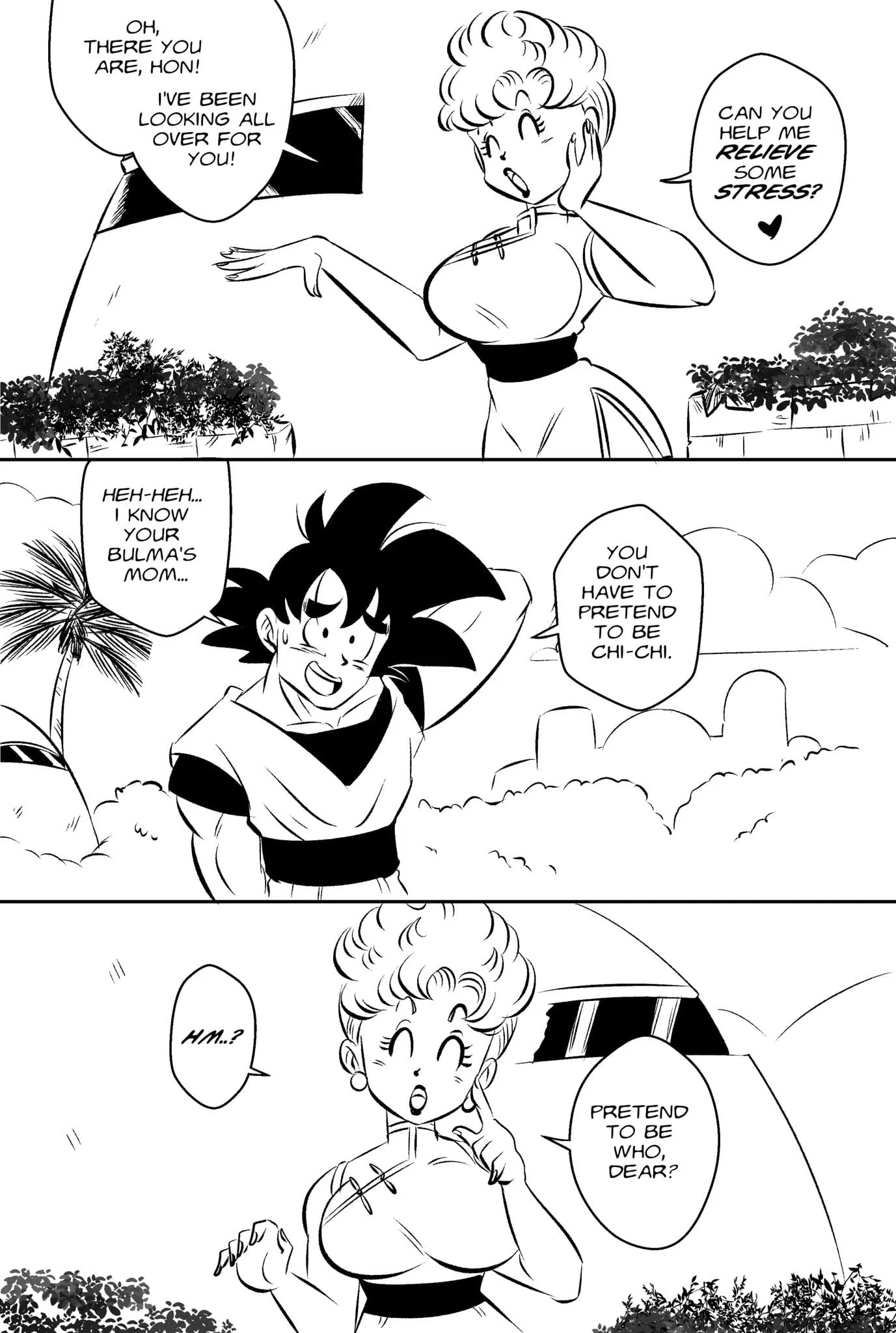 Fake Chichi (Dragon Ball Z) [FunsexyDB] - Chapter 1 — Page 13