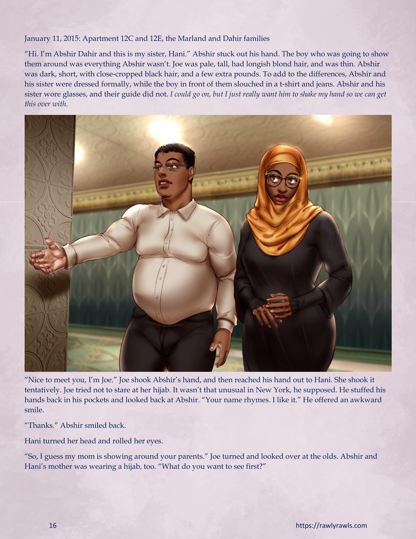 3838 Walnut Street [RawlyRawls , SatanicFruitcake] - Chapter 1 — Page 16