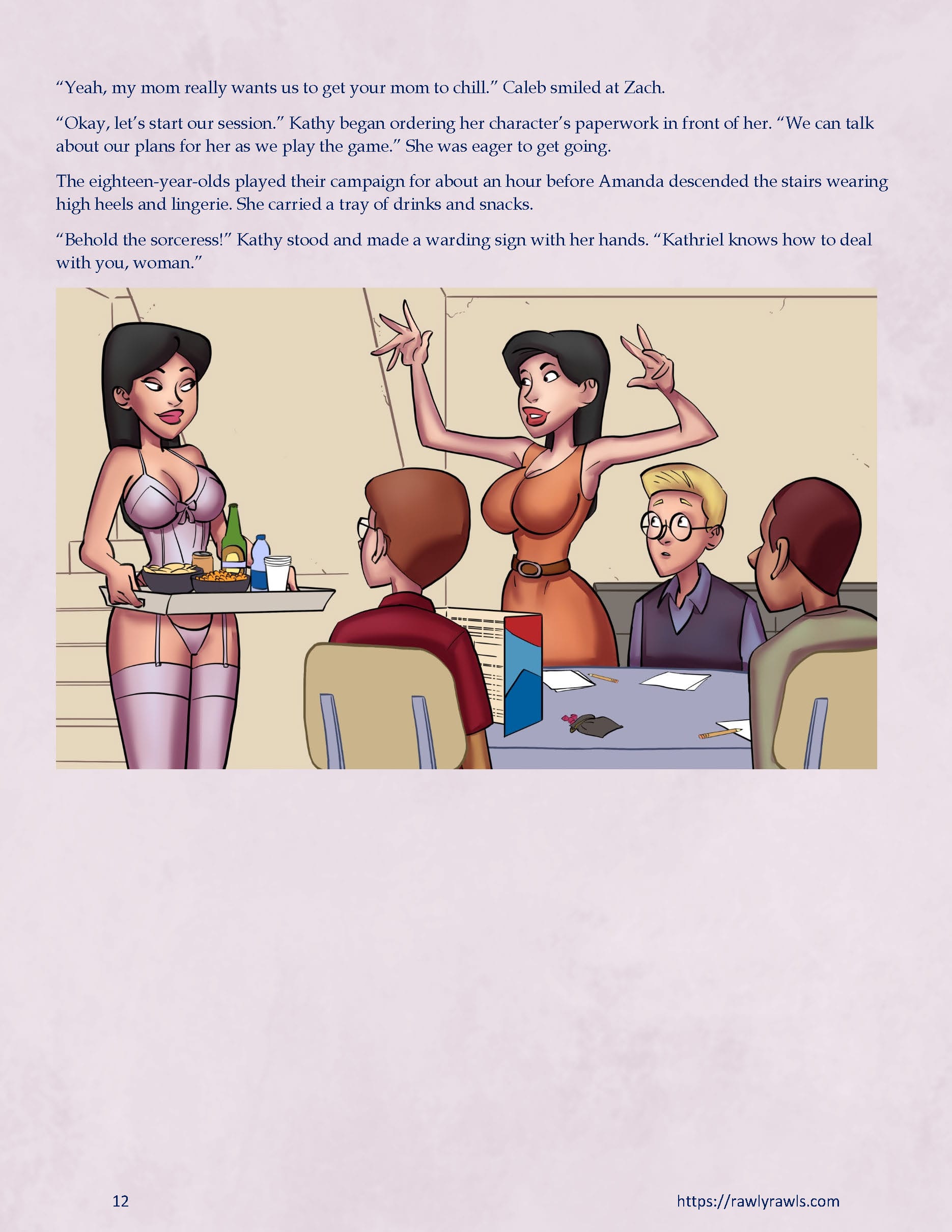 Inevitable [SeventeenSam , RawlyRawls] - Chapter 18 — Page 12