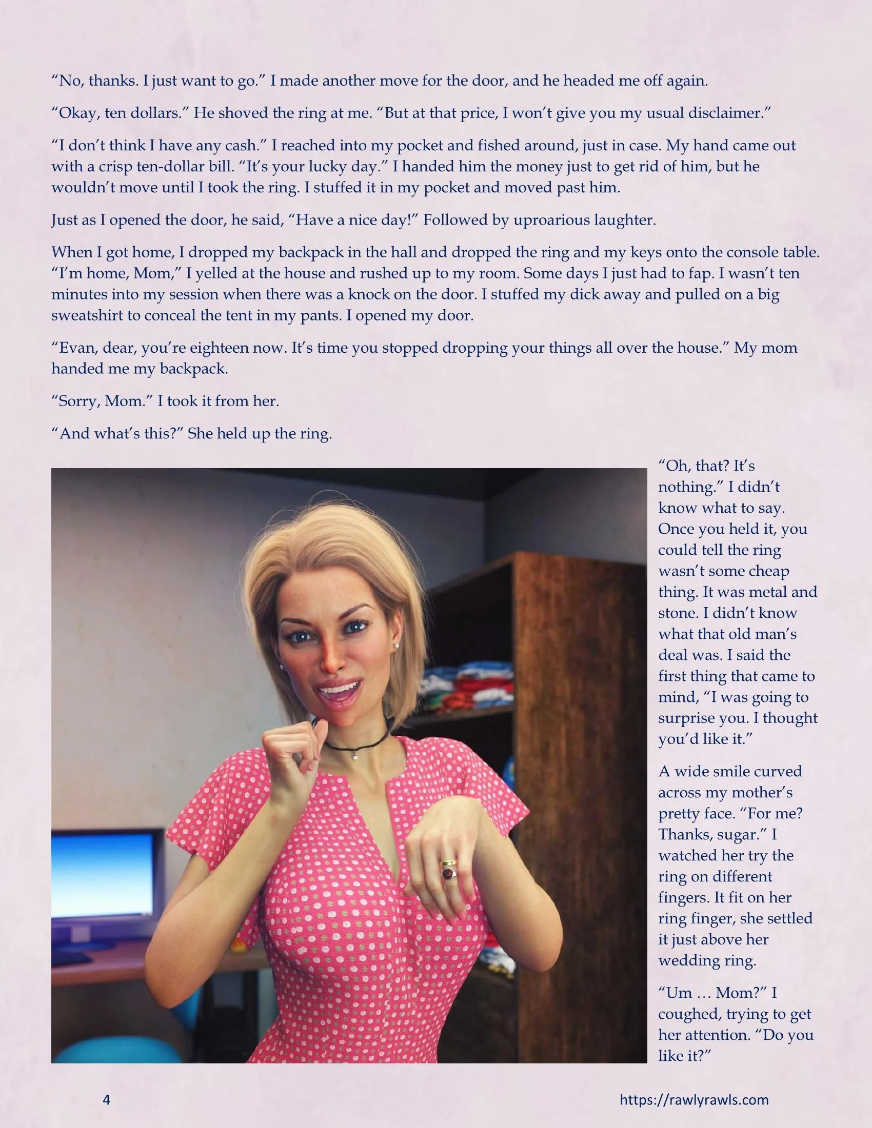 The Missus Ring [Lexx228 , RawlyRawls] - Chapter 1 — Page 4