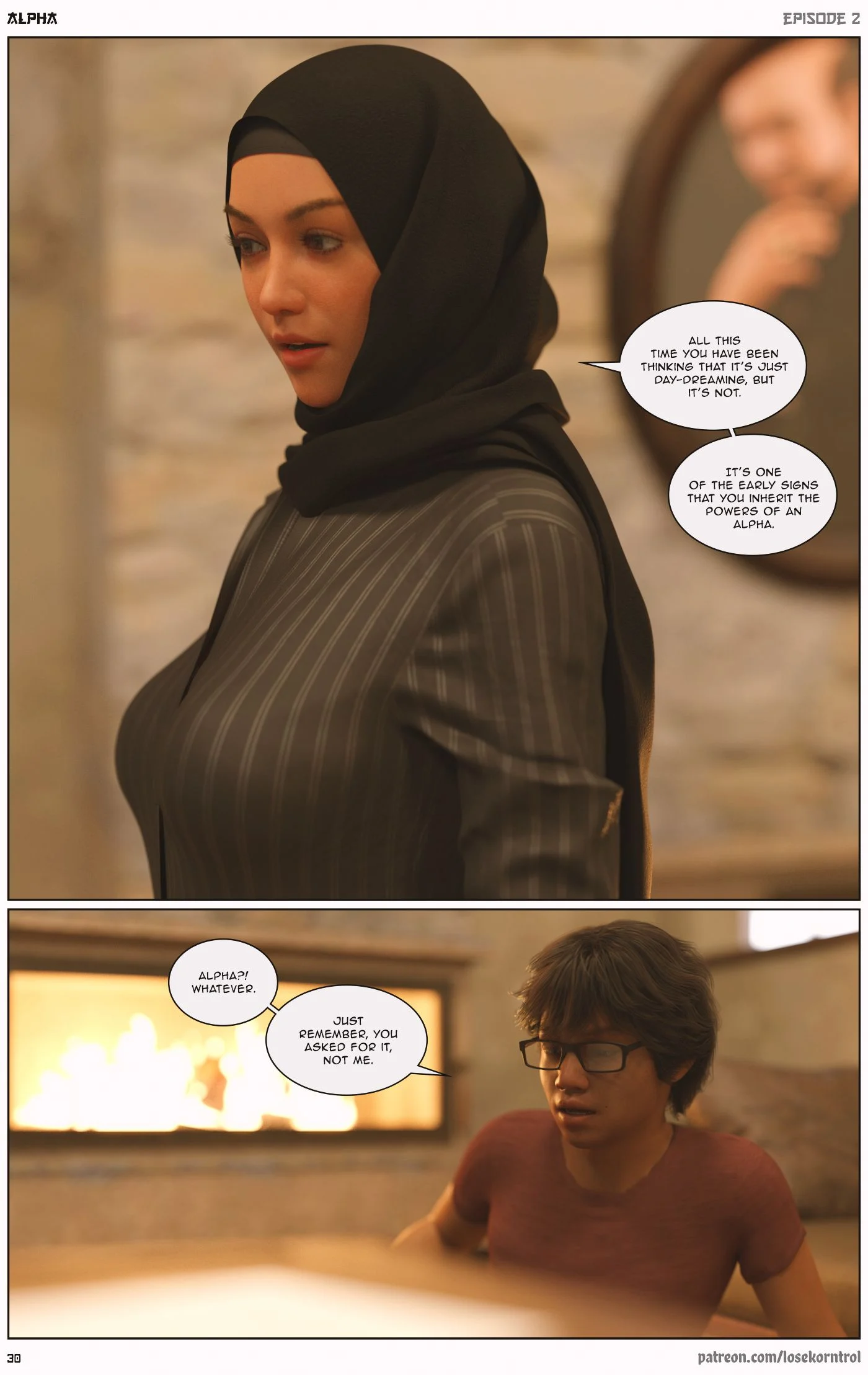 Alpha [LoseKorntrol , Hijab 3DX] - Chapter 2 — Page 31