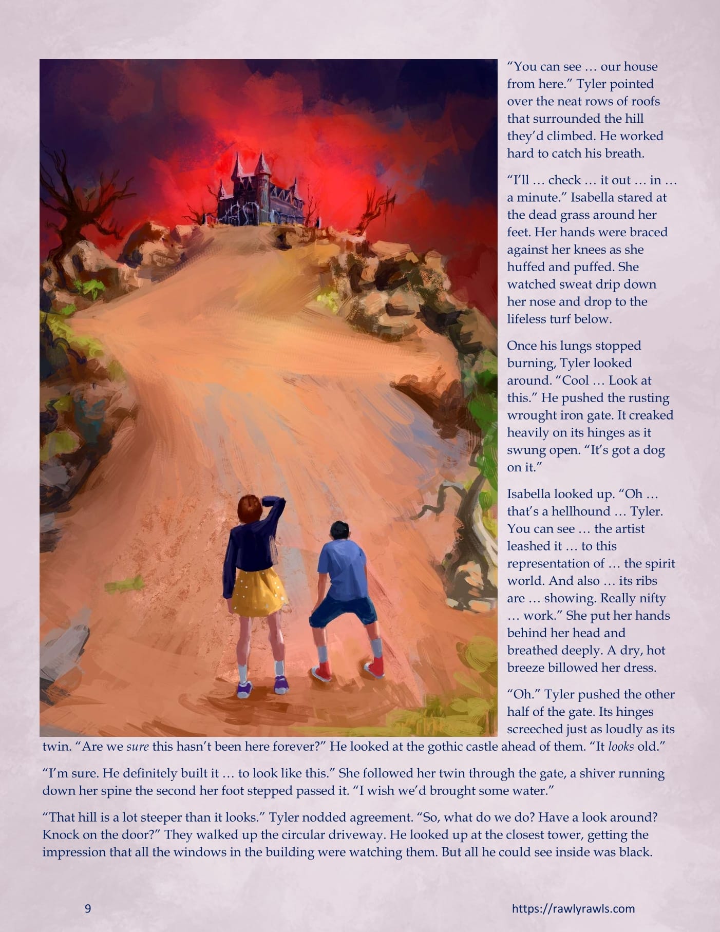 Nosferatu Next Door [MrPengui , RawlyRawls] - Chapter 3 — Page 9