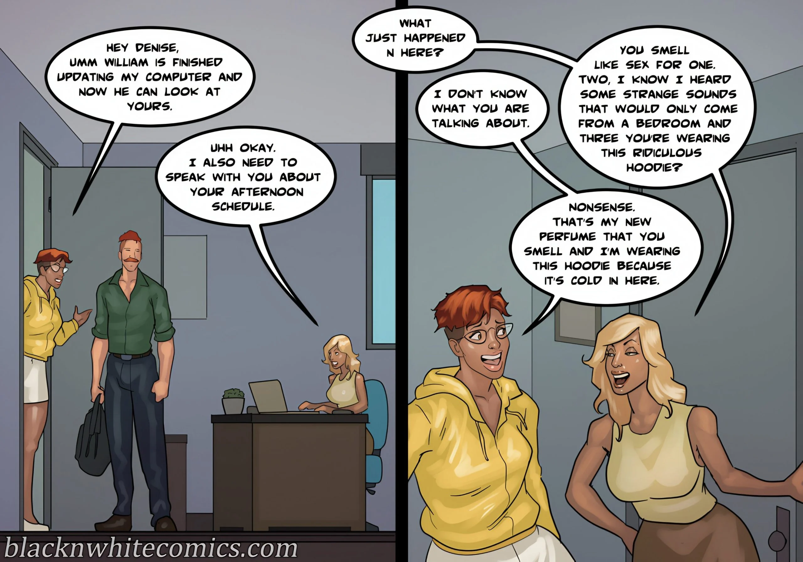 Apartment 1B [BlackNWhiteComics] - Chapter 1 — Page 59