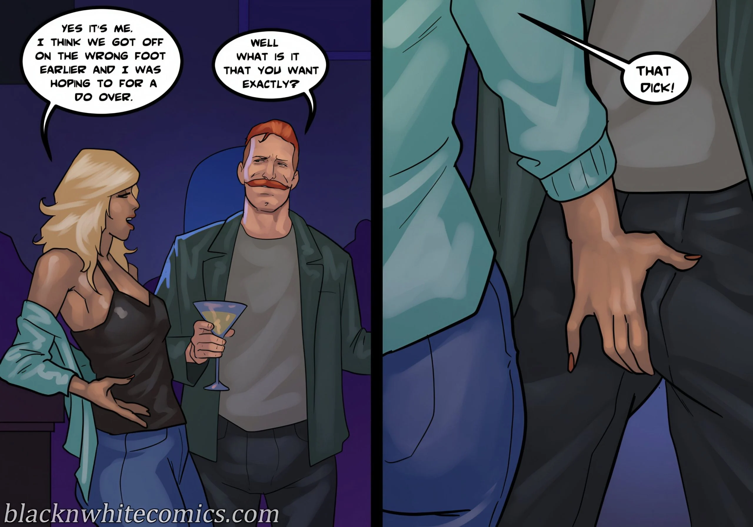 Apartment 1B [BlackNWhiteComics] - Chapter 1 — Page 71