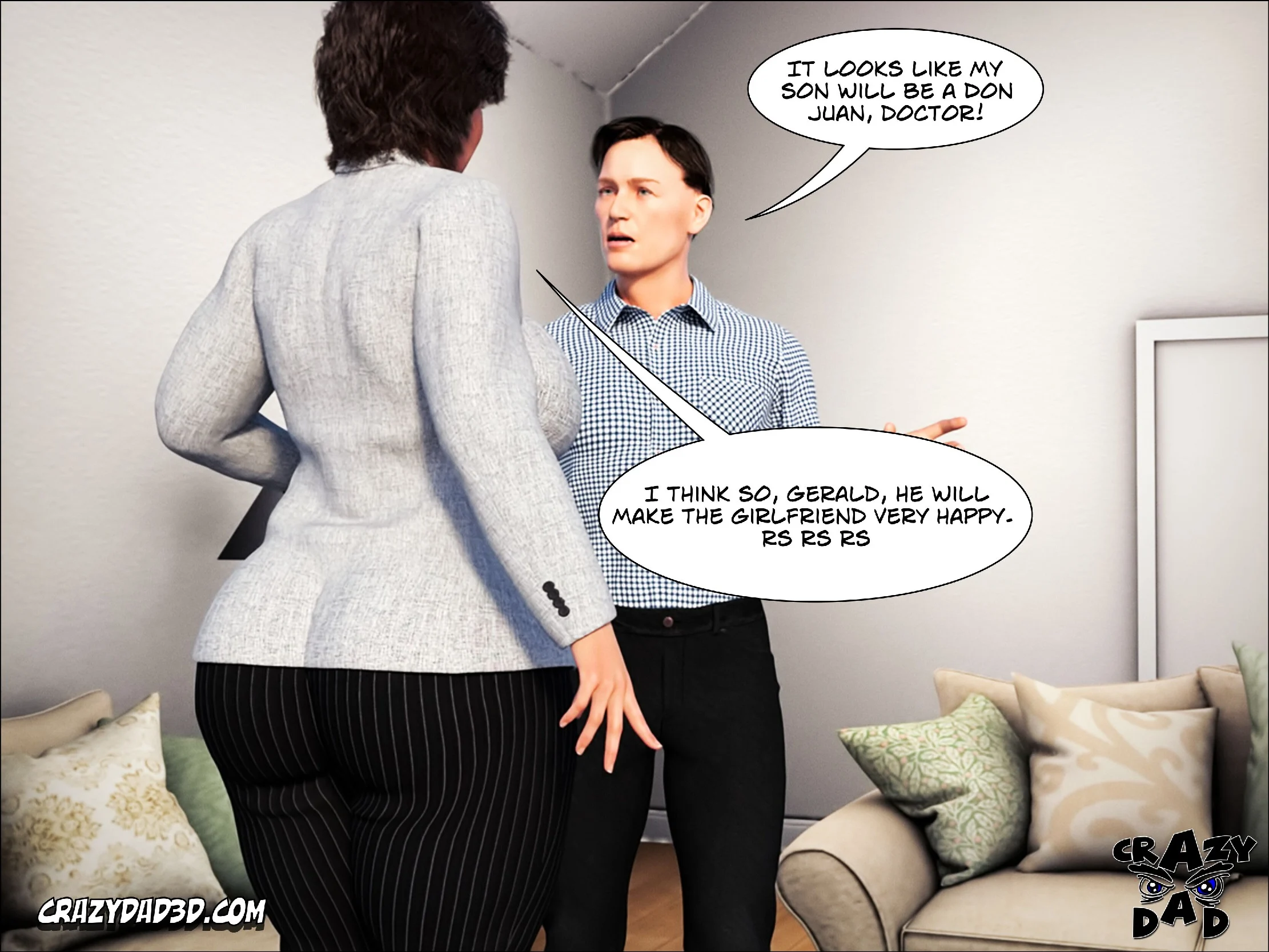 Mom’s Help [CrazyDad3D] - Chapter 1 — Page 25