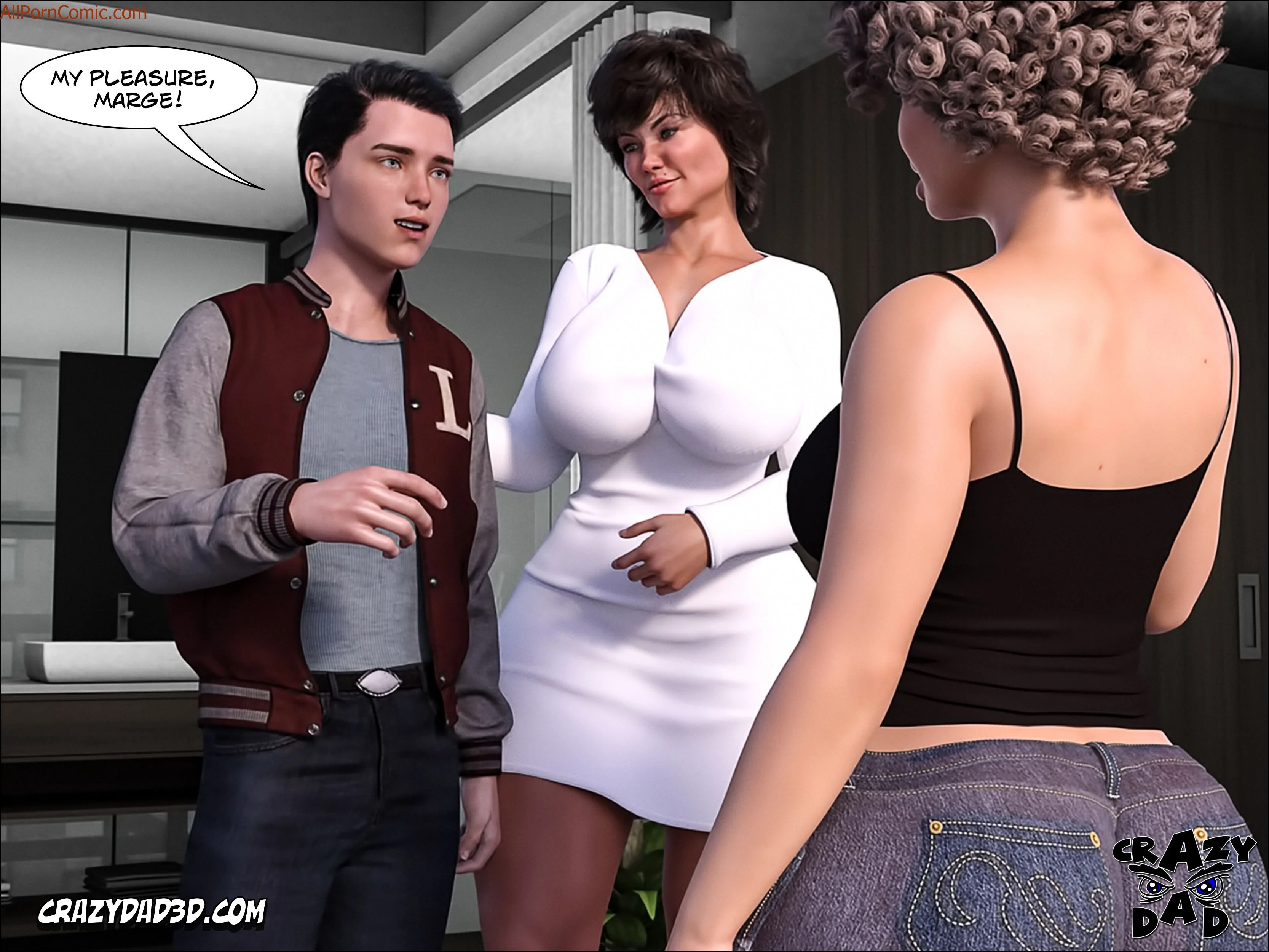 Mom’s Help [CrazyDad3D] - Chapter 12 — Page 75