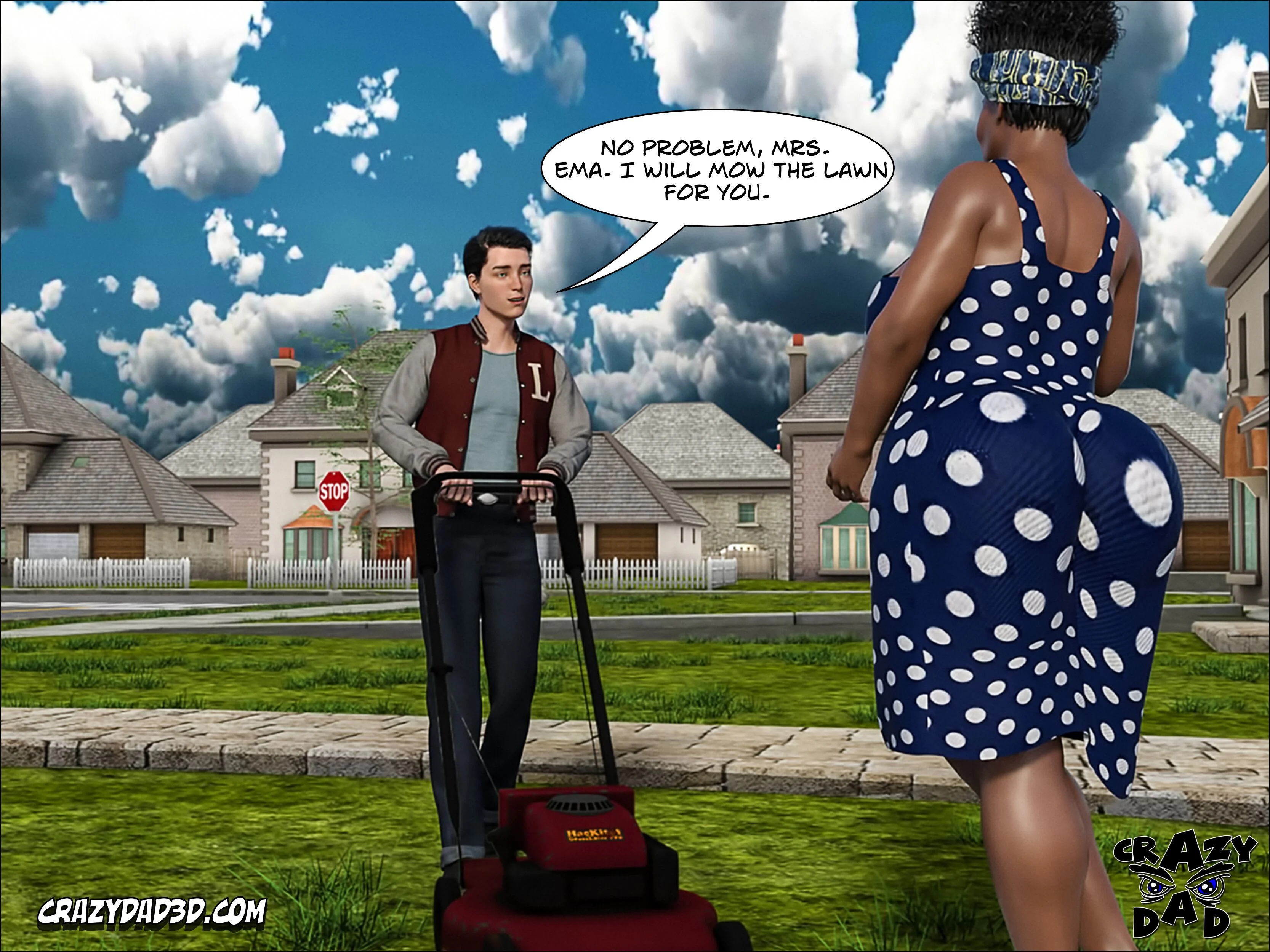 Mom’s Help [CrazyDad3D] - Chapter 22 — Page 47