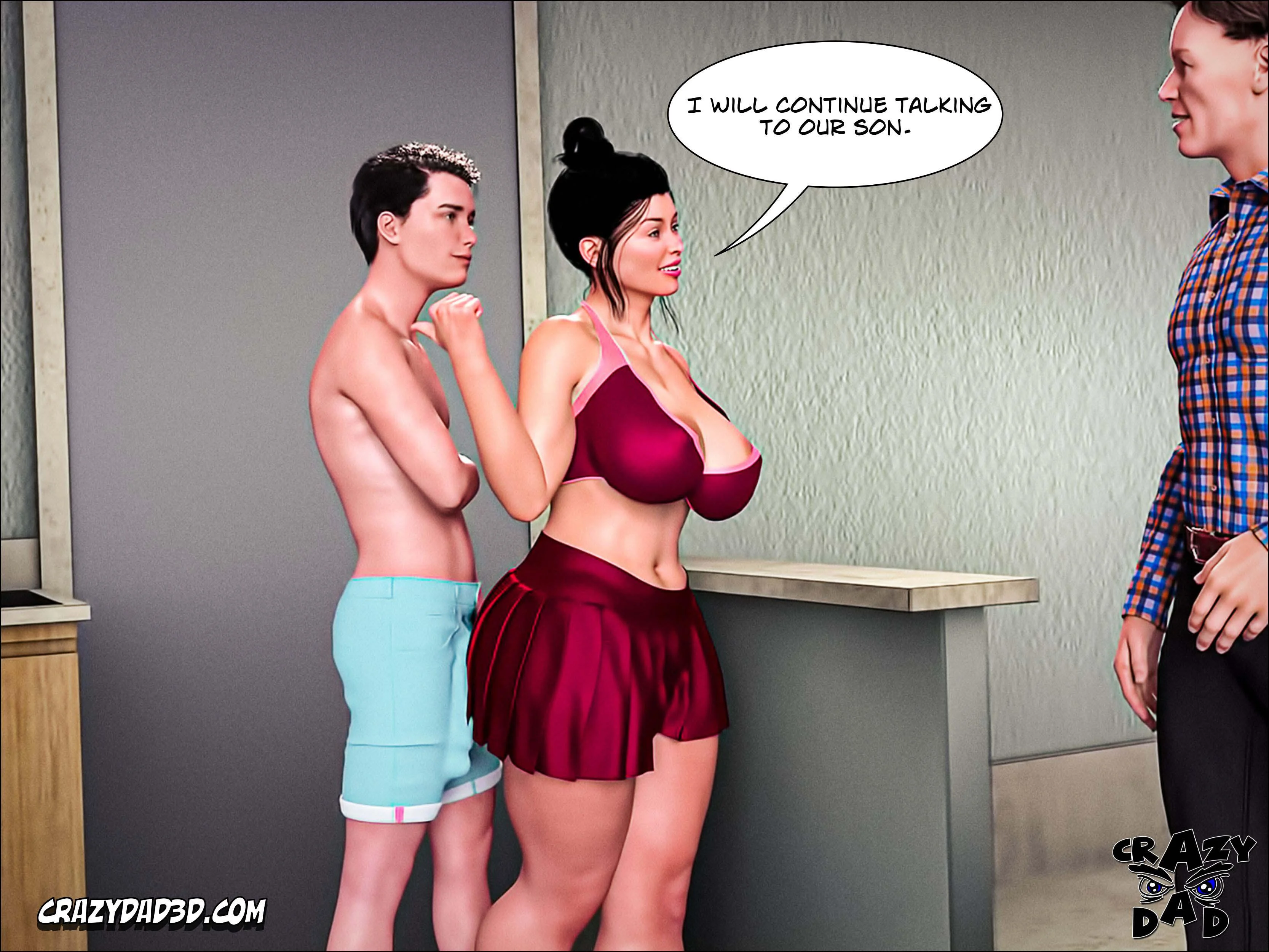 Mom’s Help [CrazyDad3D] - Chapter 26 — Page 45