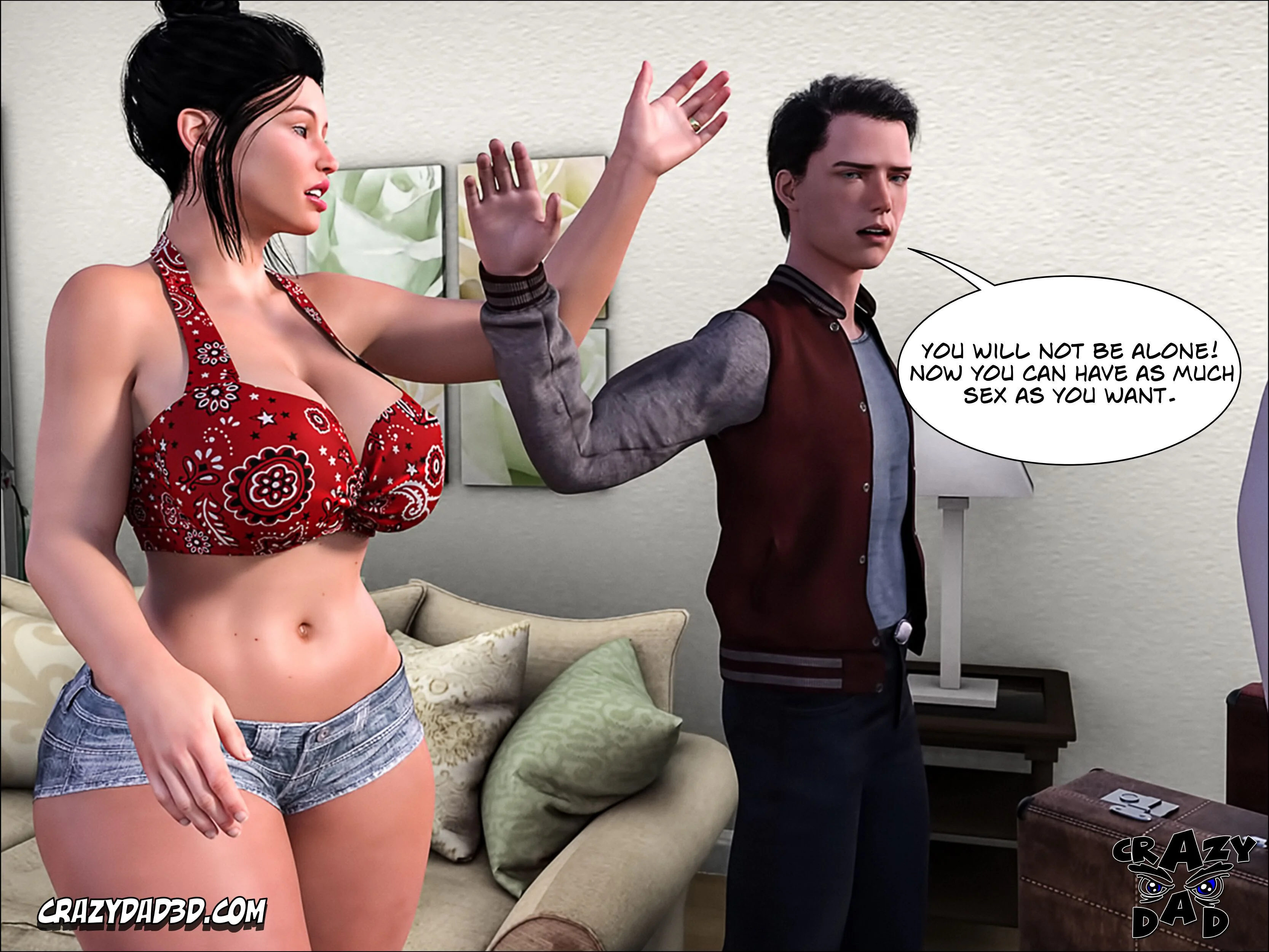 Mom’s Help [CrazyDad3D] - Chapter 15 — Page 72