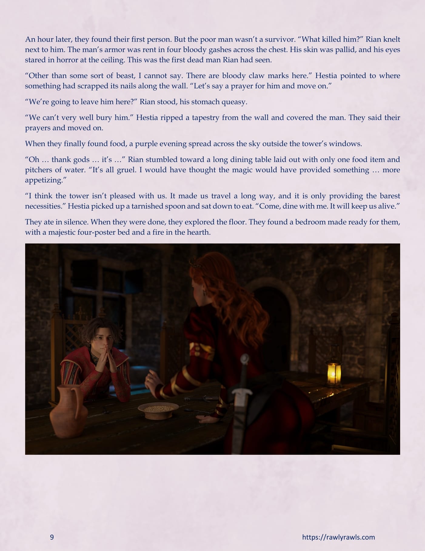 The Traveling Tower [Lexx228 , RawlyRawls] - Chapter 1 — Page 9