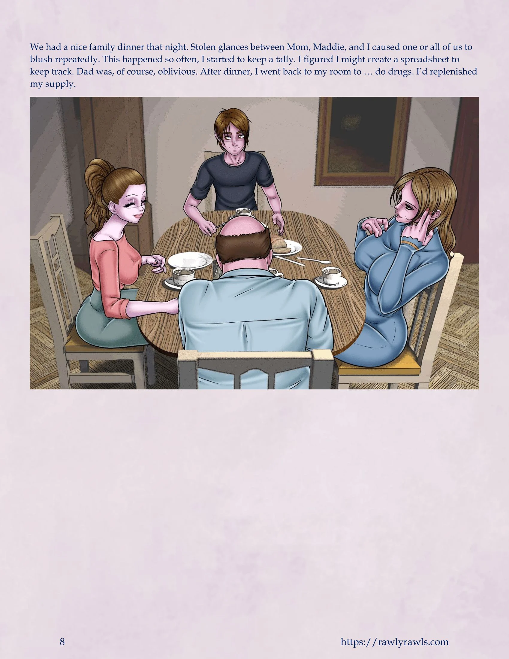 My Mother’s Secret Identity [Adun | Danny Sulca , RawlyRawls] - Chapter 8 — Page 8