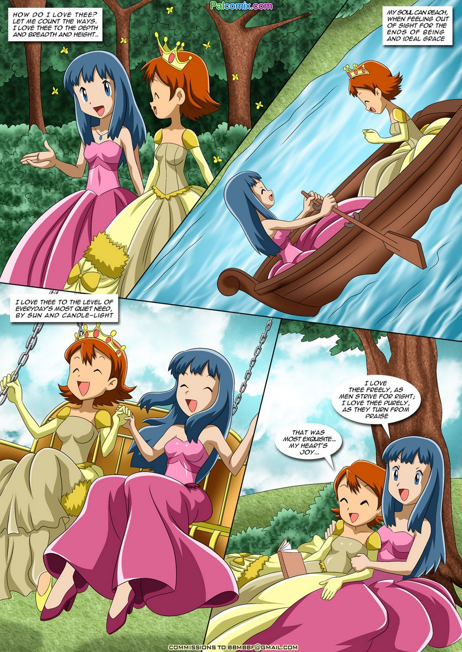 Lesbian Fantasy Island (Digimon , Pokemon) [Palcomix] - Chapter 1 — Page 6
