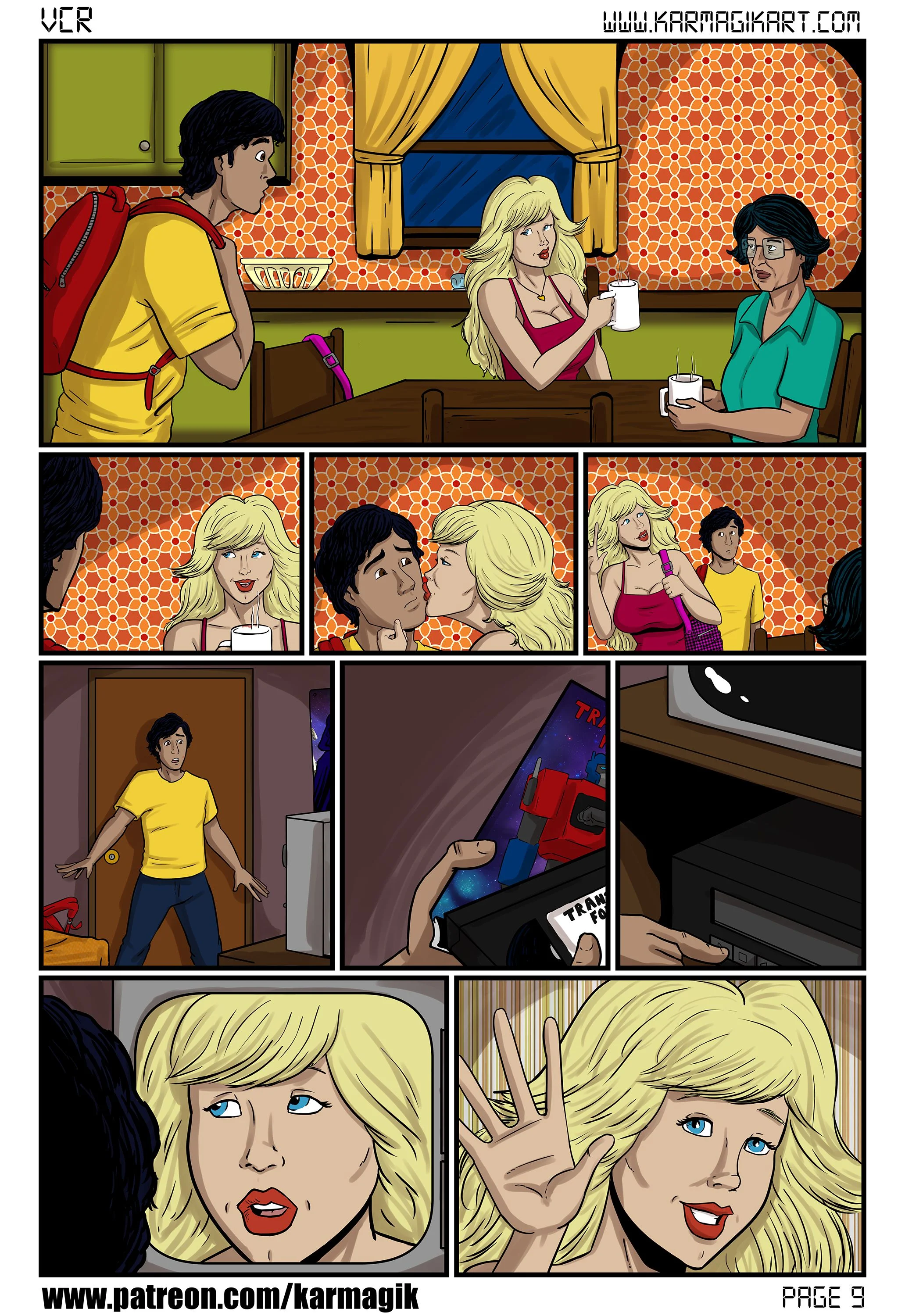 VCR [Karmagik] - Chapter 1.5 — Page 9