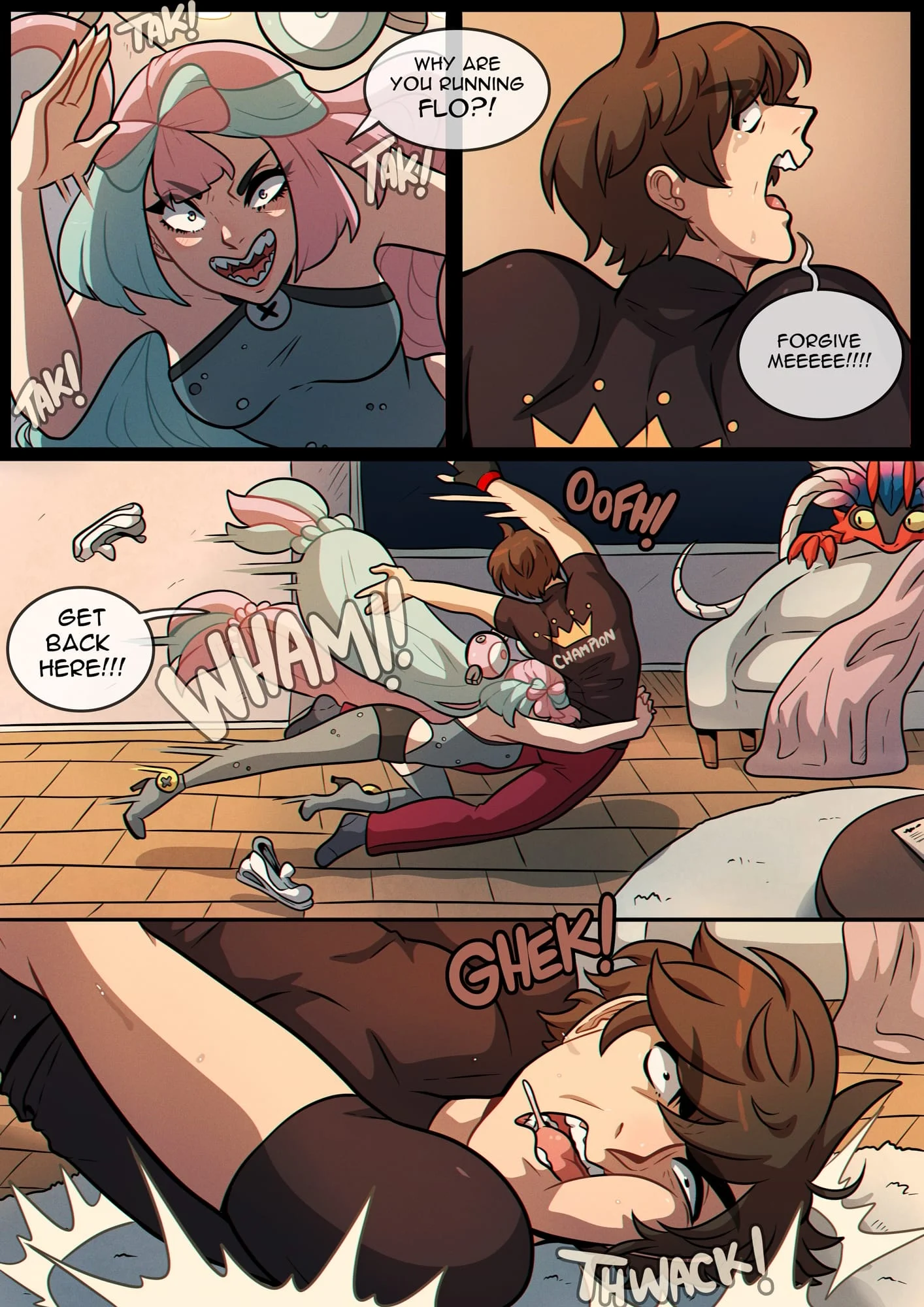 Electric Kisses (Pokemon) [Kinkymation] - Chapter 1 — Page 5