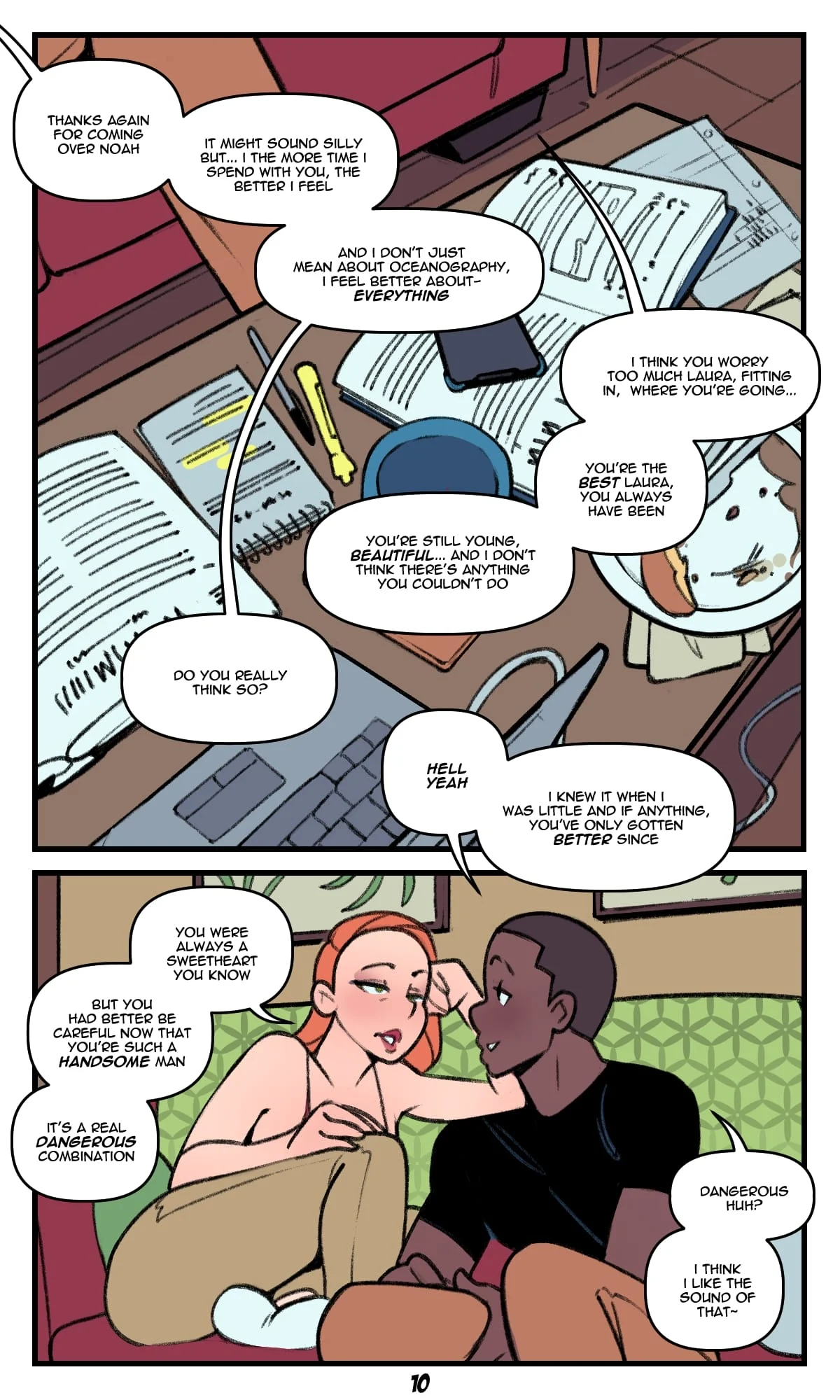 MILF Sitter [NotEnoughMilk] - Chapter 1 — Page 11