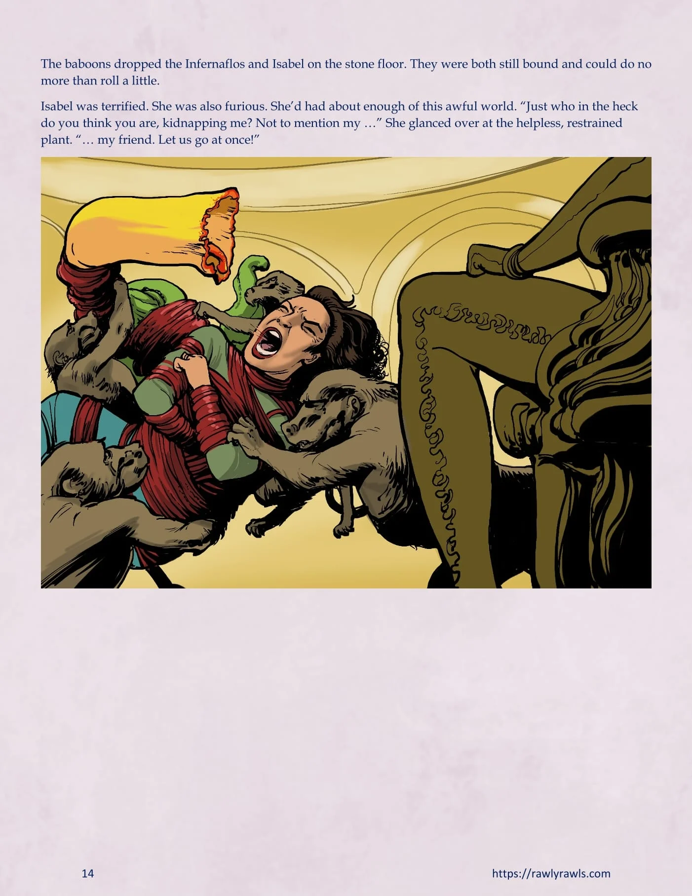 The Warlock Of Claws [DixonLyrax , RawlyRawls] - Chapter 11 — Page 14