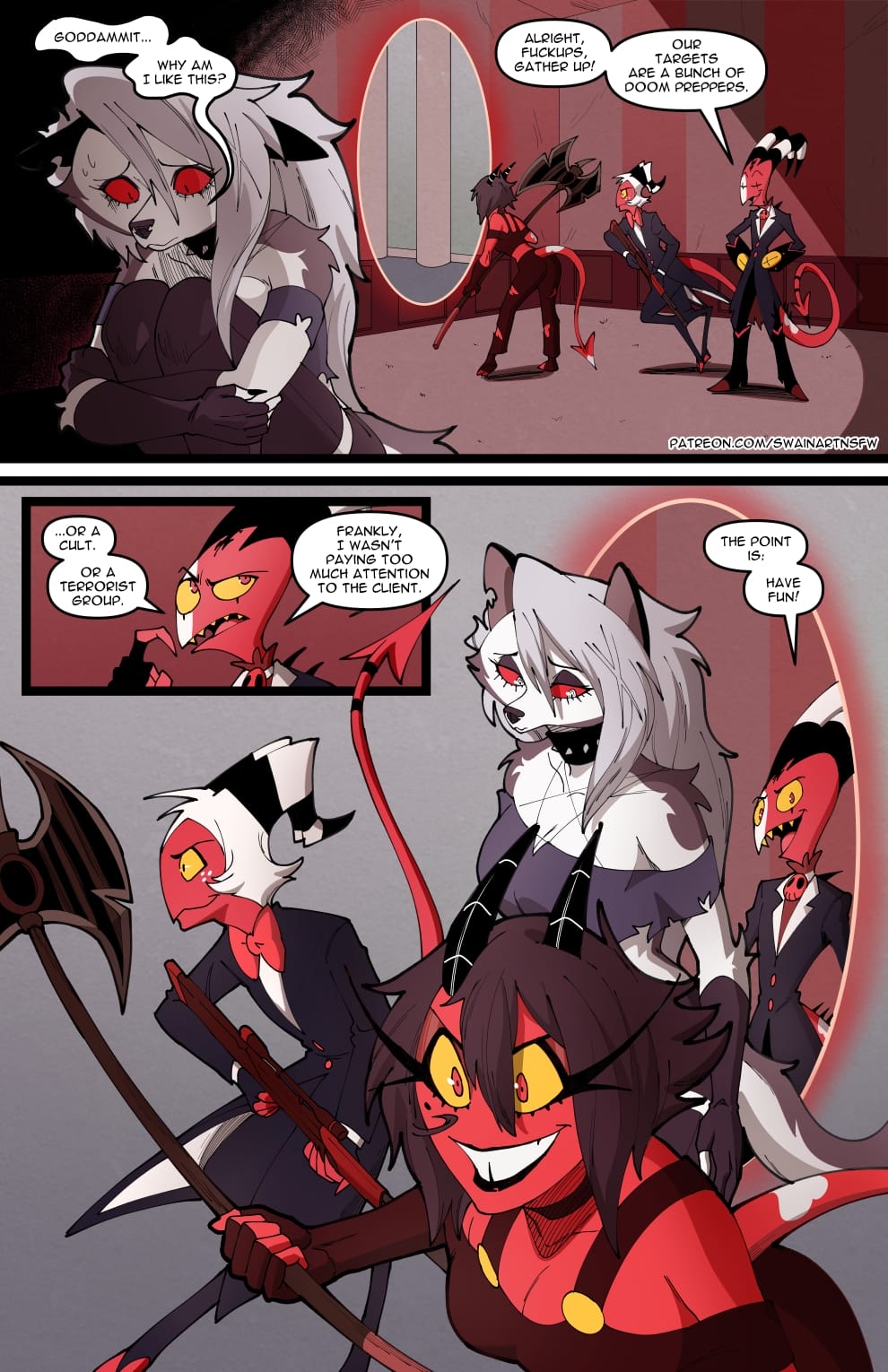 Helluva Trio (Helluva Boss) [Swain Art] - Chapter 2 — Page 22