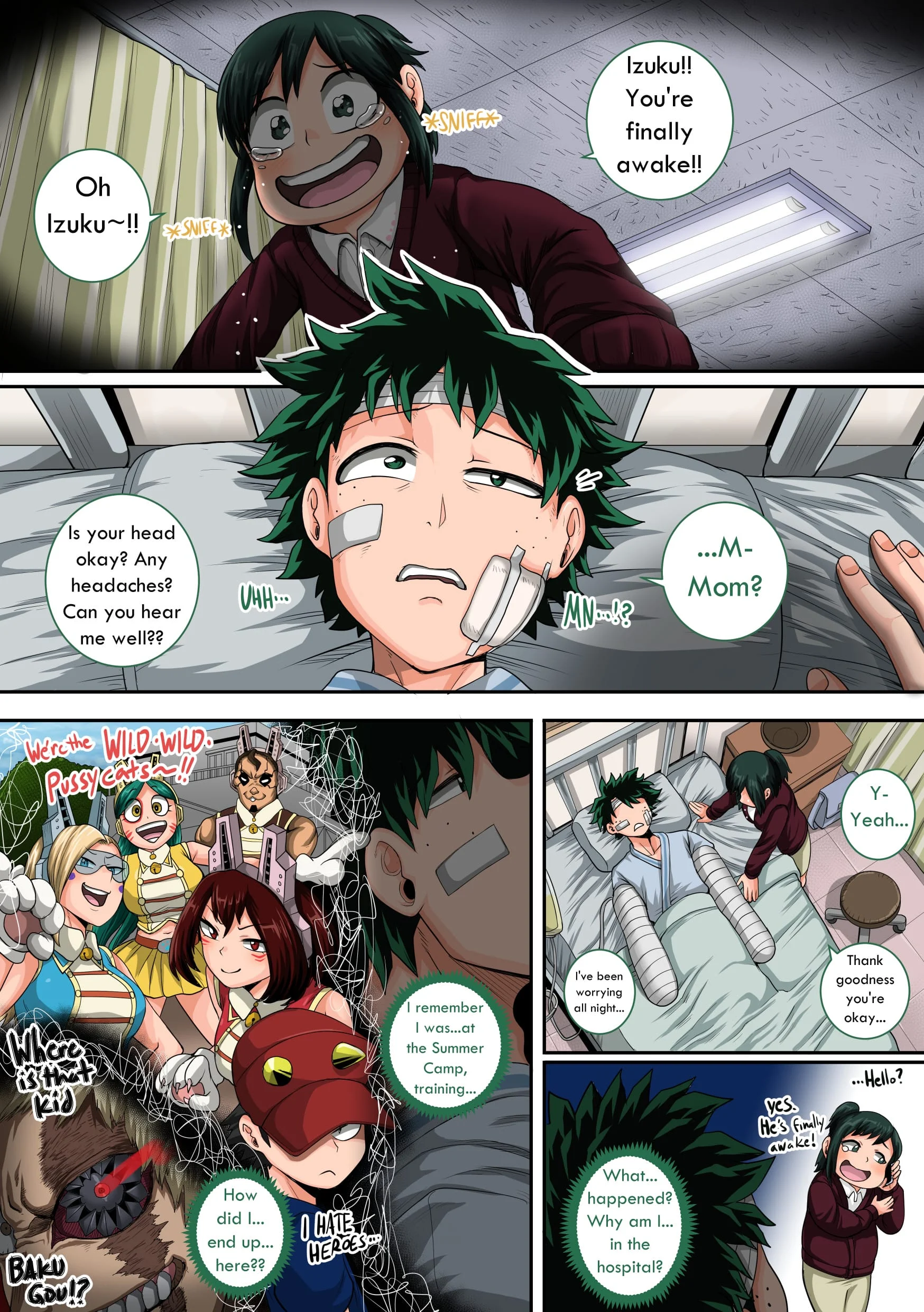 My Harem Academia (Boku No Hero Academia) [Juna Juna Juice] - Chapter 8.1 — Page 4
