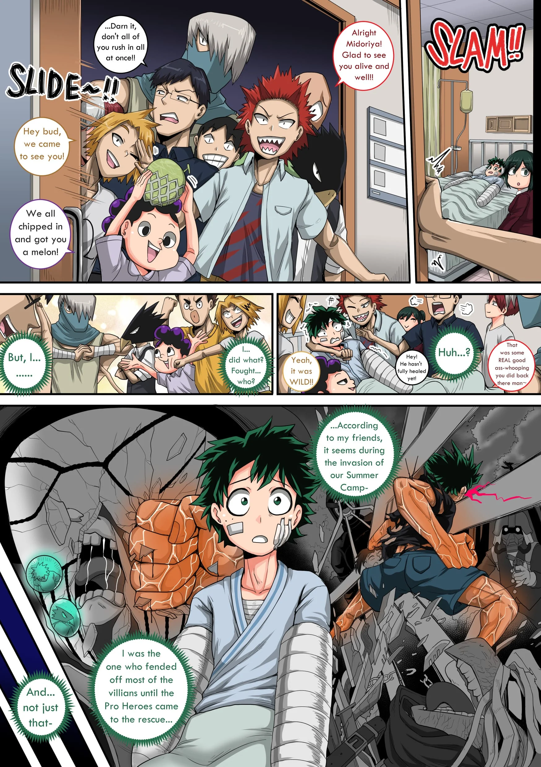 My Harem Academia (Boku No Hero Academia) [Juna Juna Juice] - Chapter 8.1 — Page 5