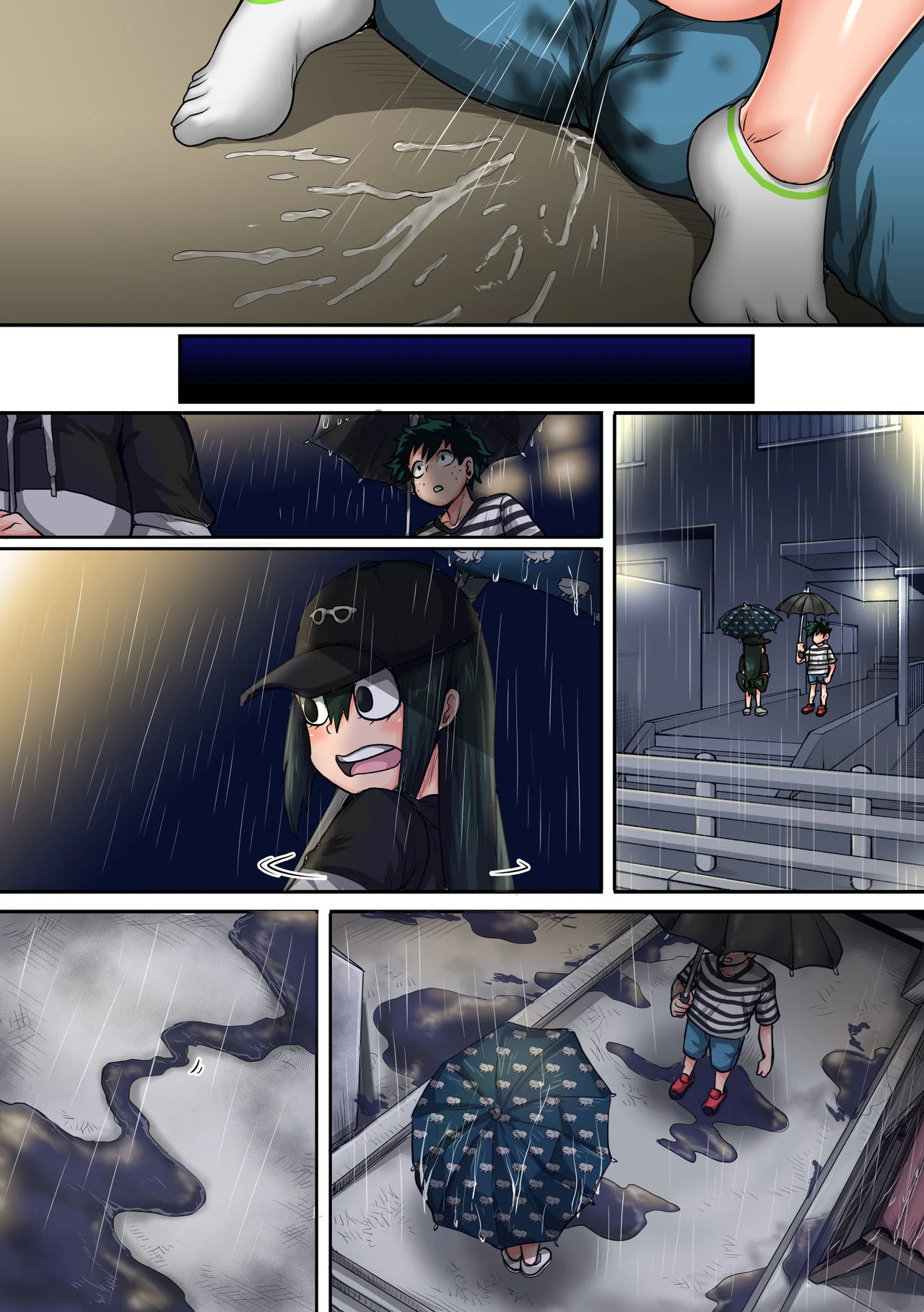 My Harem Academia (Boku No Hero Academia) [Juna Juna Juice] - Chapter 6 — Page 110