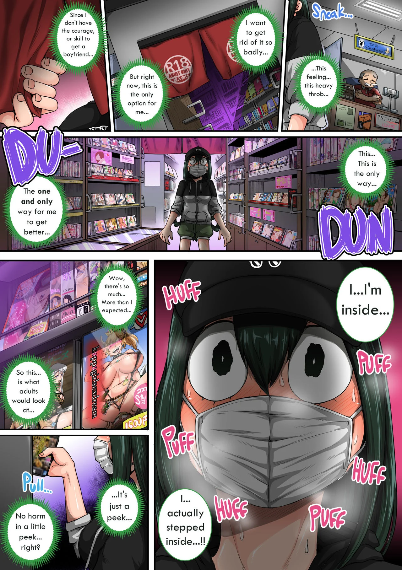My Harem Academia (Boku No Hero Academia) [Juna Juna Juice] - Chapter 6 — Page 12