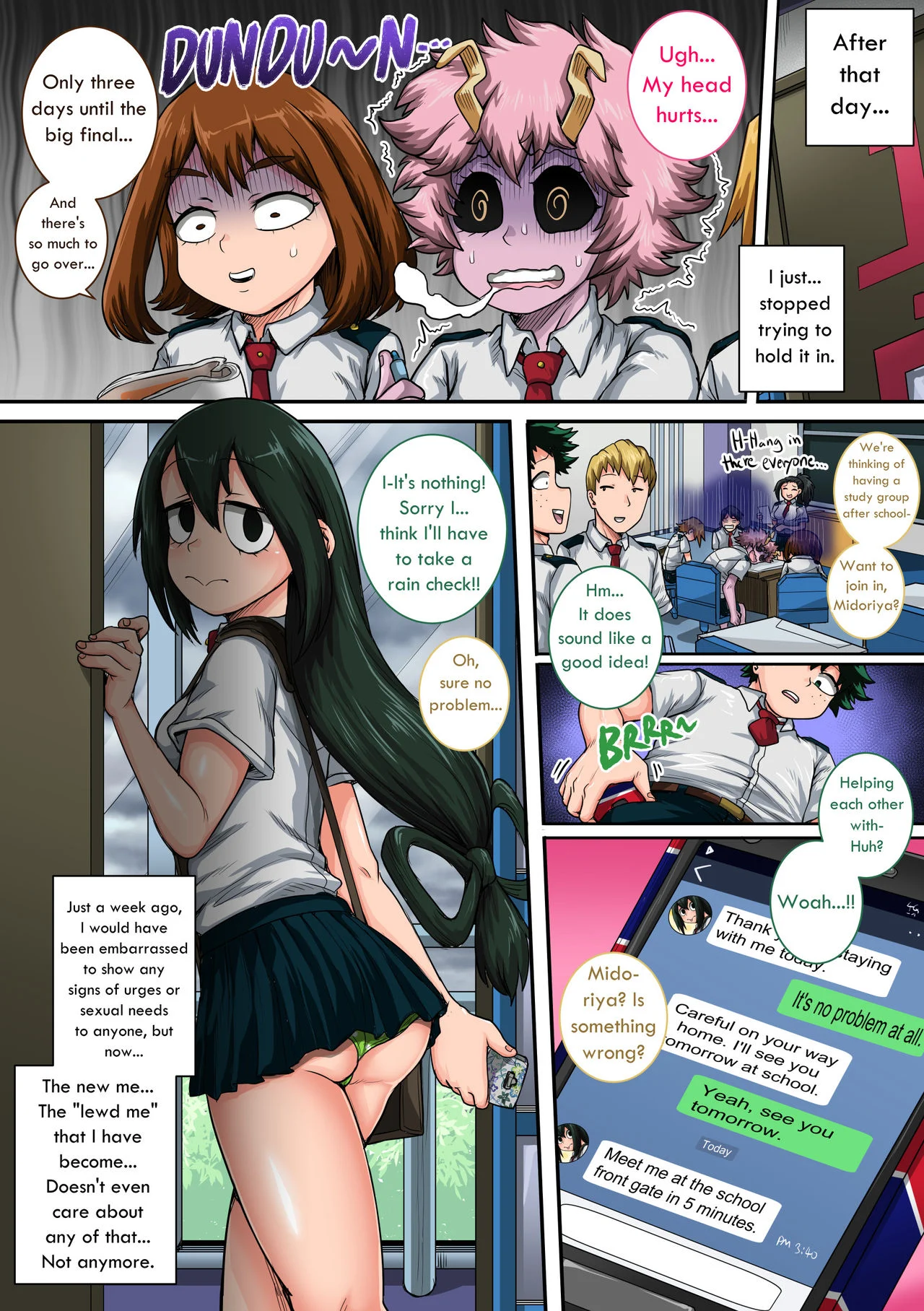 My Harem Academia (Boku No Hero Academia) [Juna Juna Juice] - Chapter 6 — Page 43