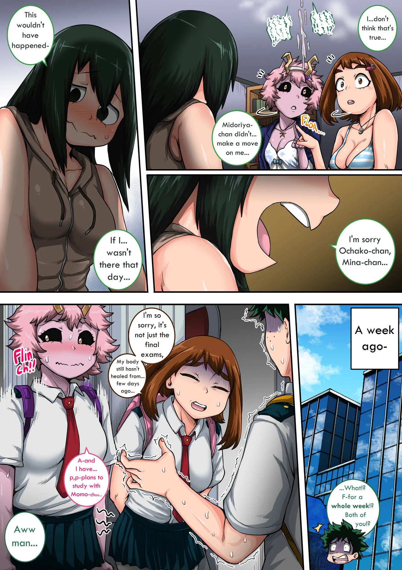My Harem Academia (Boku No Hero Academia) [Juna Juna Juice] - Chapter 6 — Page 5
