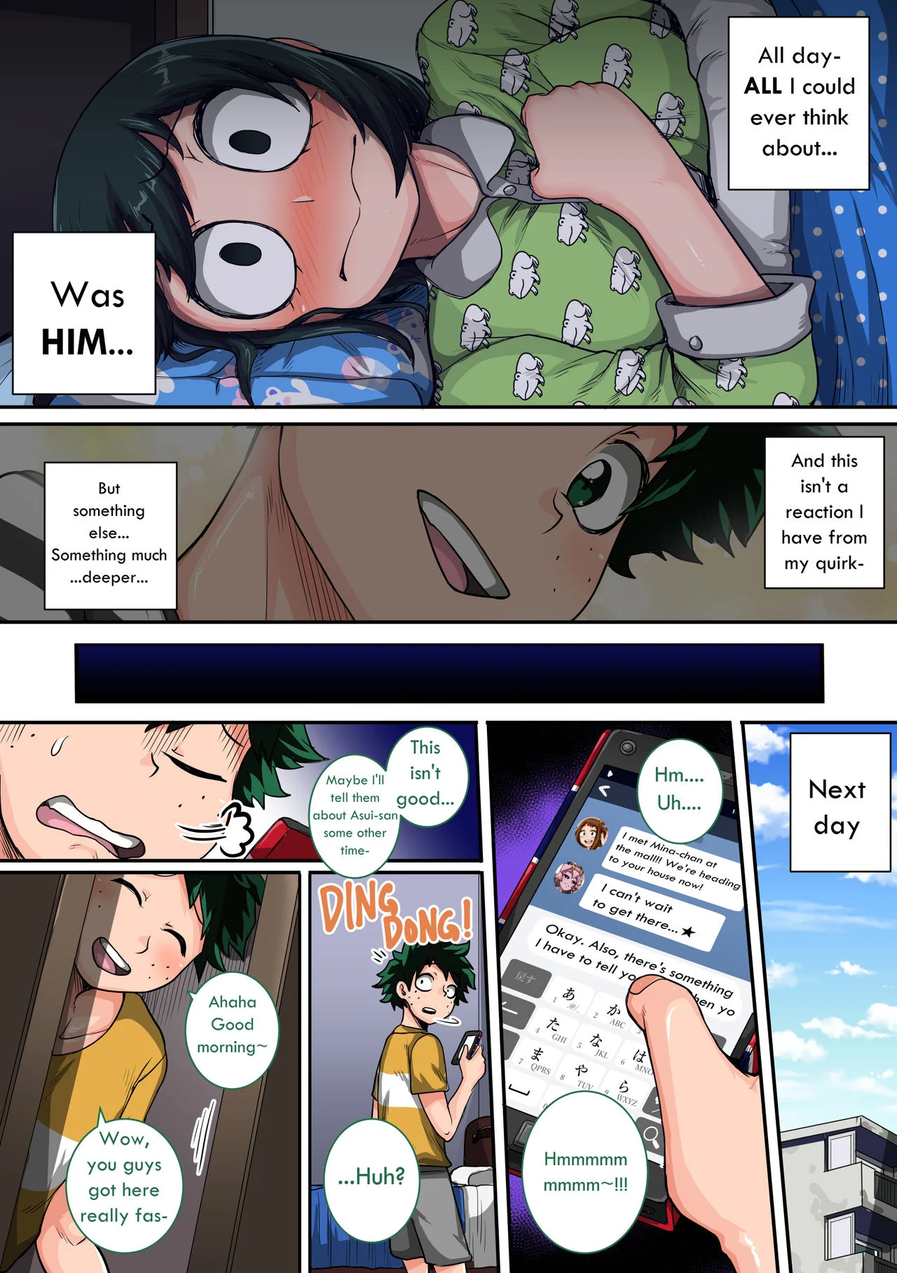 My Harem Academia (Boku No Hero Academia) [Juna Juna Juice] - Chapter 6 — Page 67