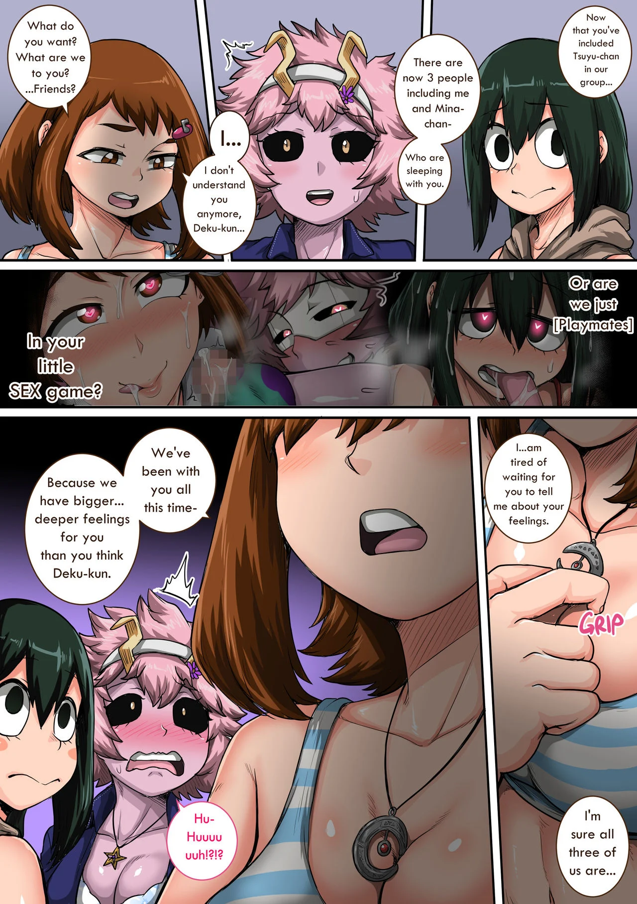 My Harem Academia (Boku No Hero Academia) [Juna Juna Juice] - Chapter 6 — Page 73
