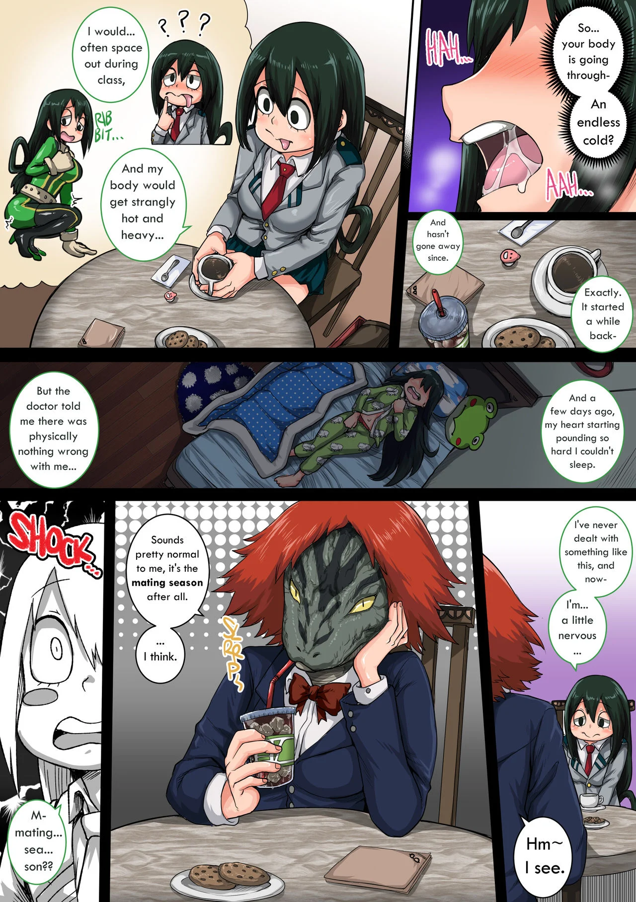 My Harem Academia (Boku No Hero Academia) [Juna Juna Juice] - Chapter 6 — Page 8