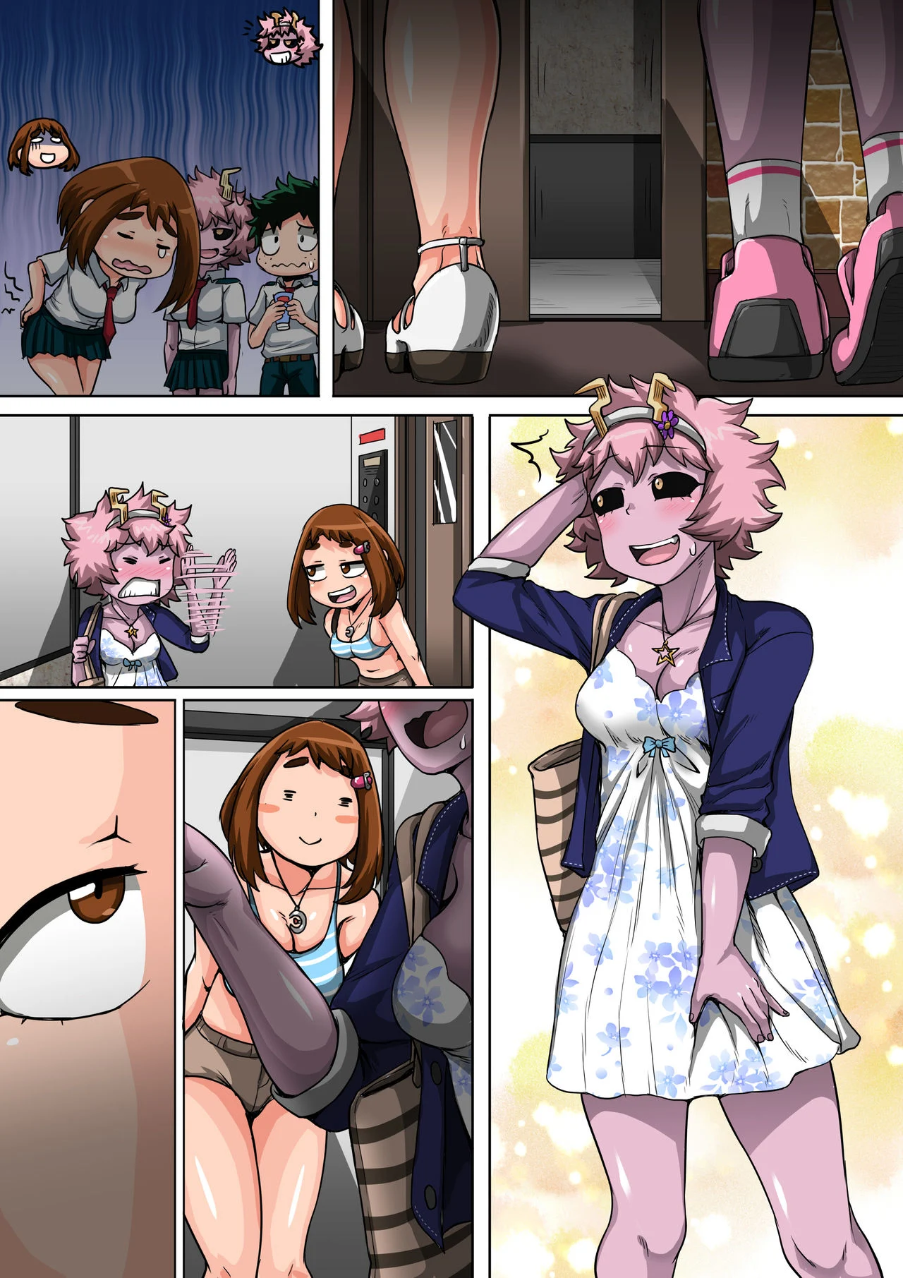 My Harem Academia (Boku No Hero Academia) [Juna Juna Juice] - Chapter 5 — Page 115