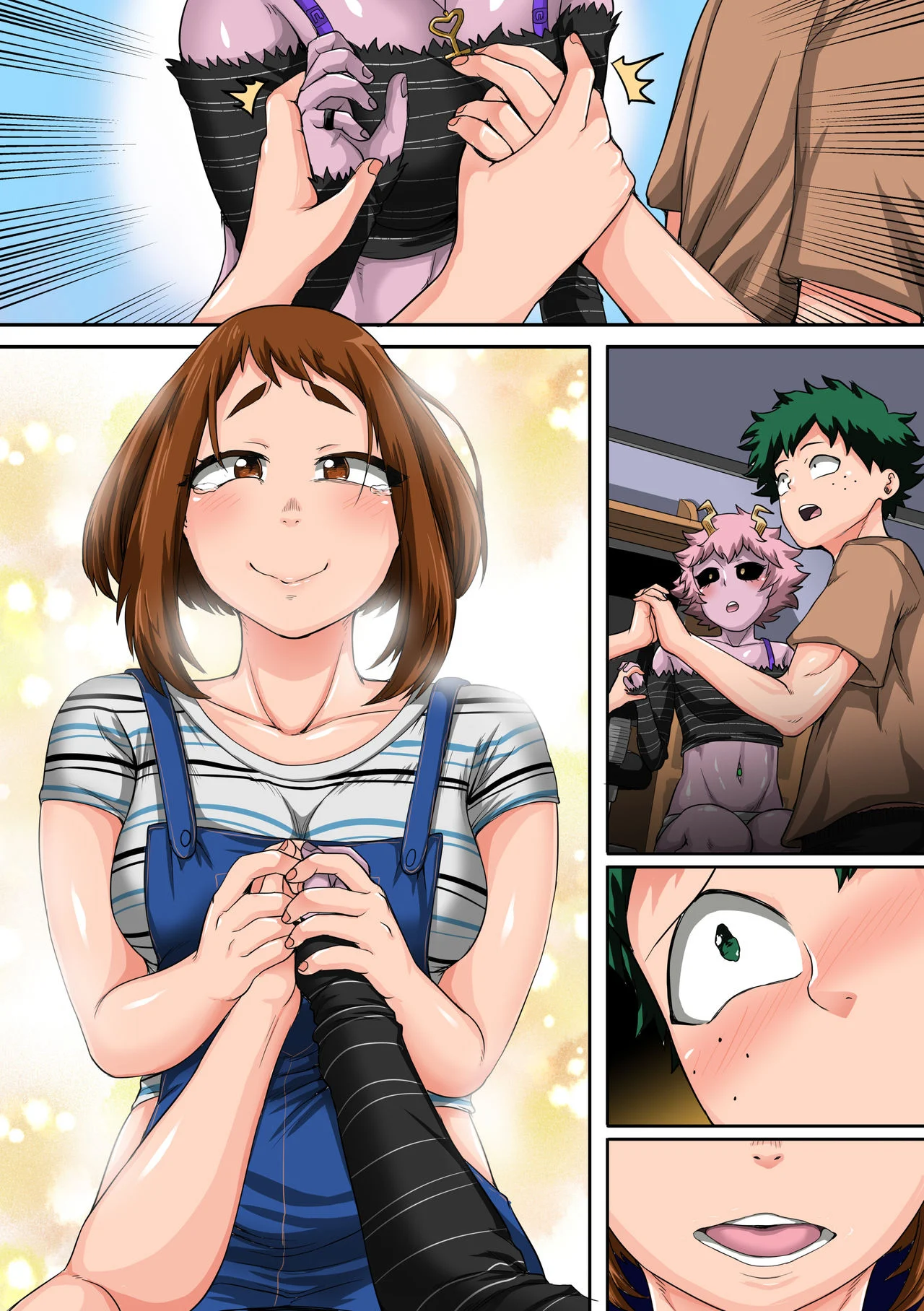 My Harem Academia (Boku No Hero Academia) [Juna Juna Juice] - Chapter 5 — Page 72
