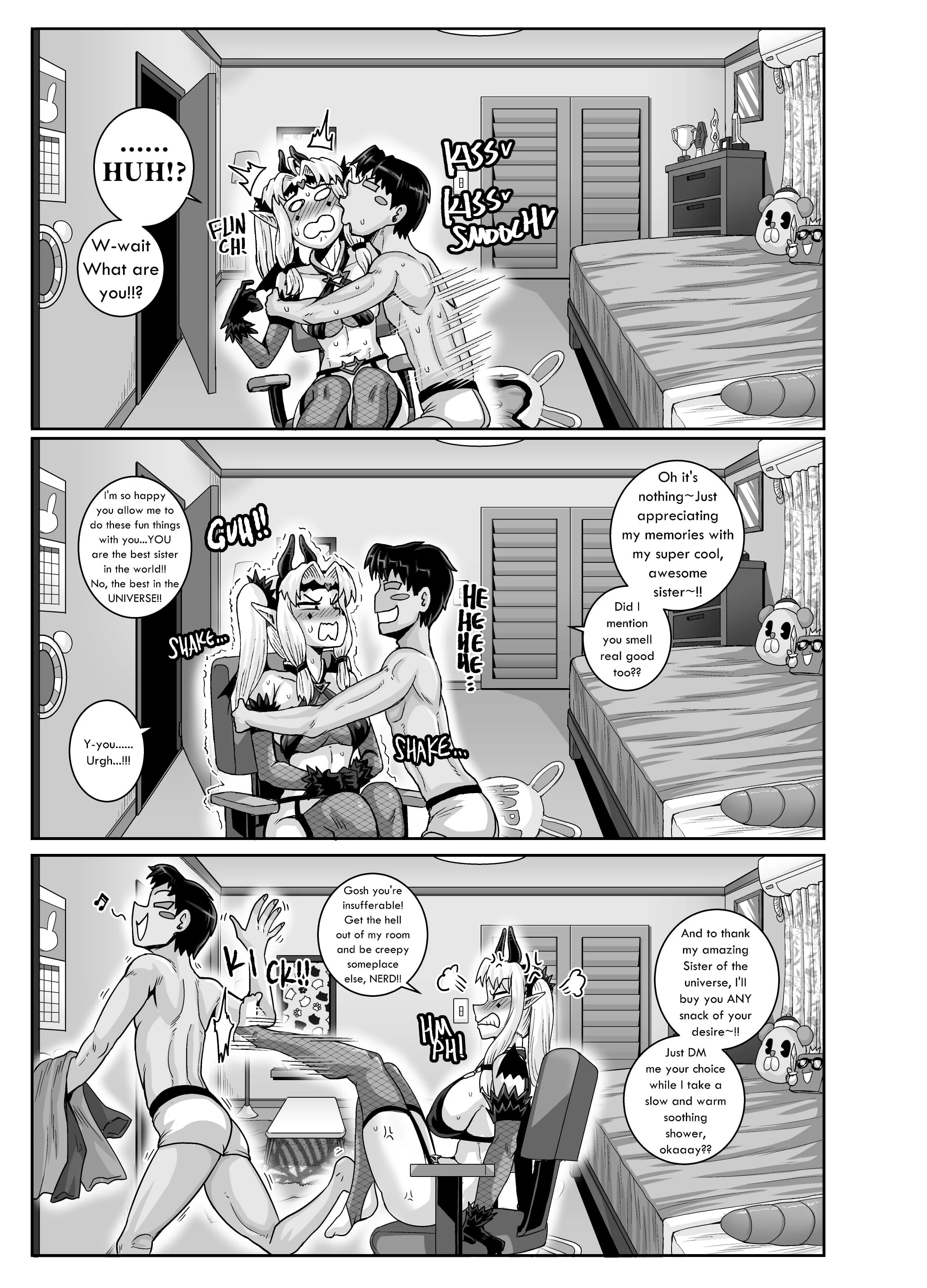 Annoying Sister Needs to Be Scolded!! [Juna Juna Juice] - Chapter 3 — Page 51