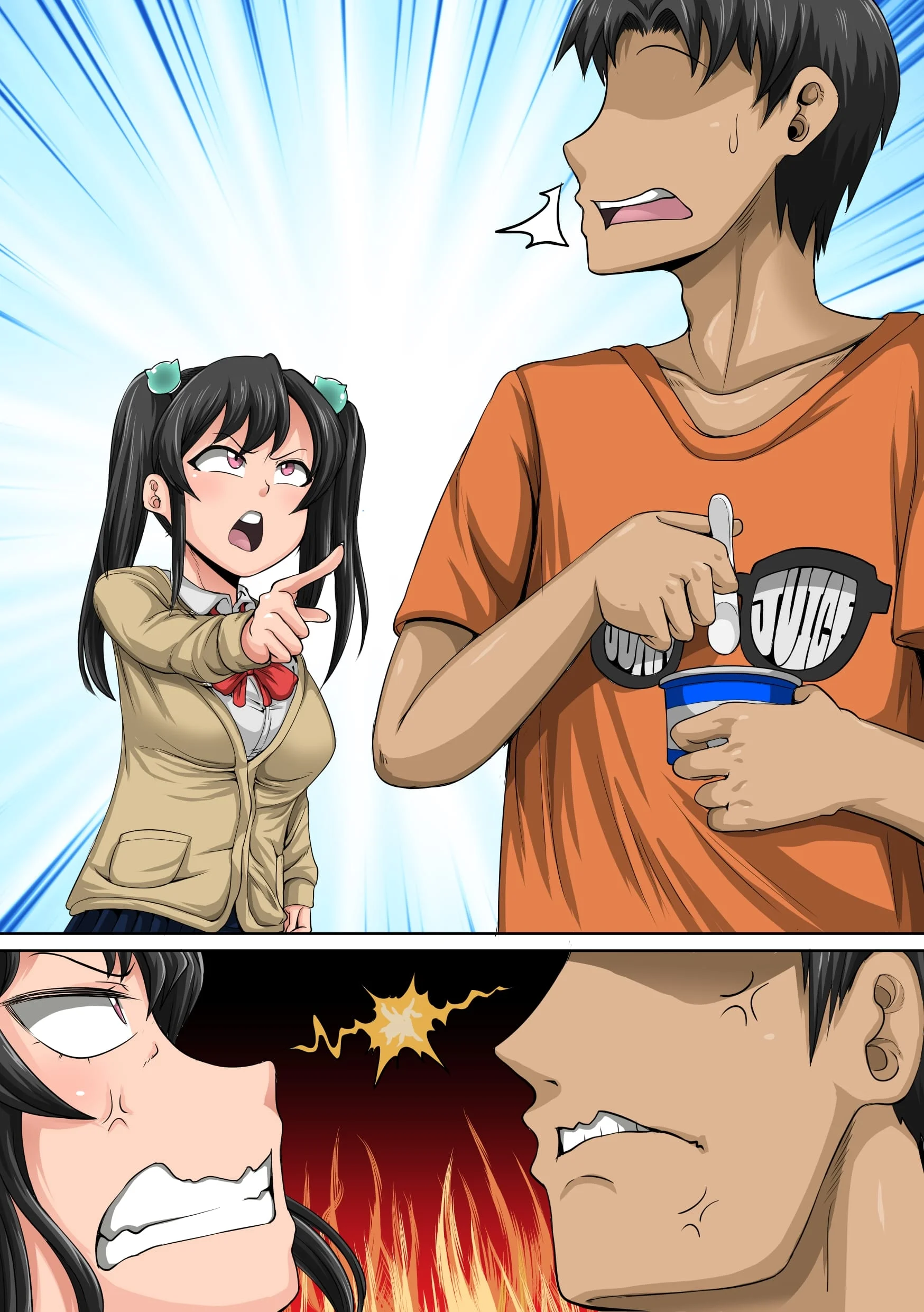Annoying Sister Needs to Be Scolded!! [Juna Juna Juice] - Chapter 1.5 — Page 69