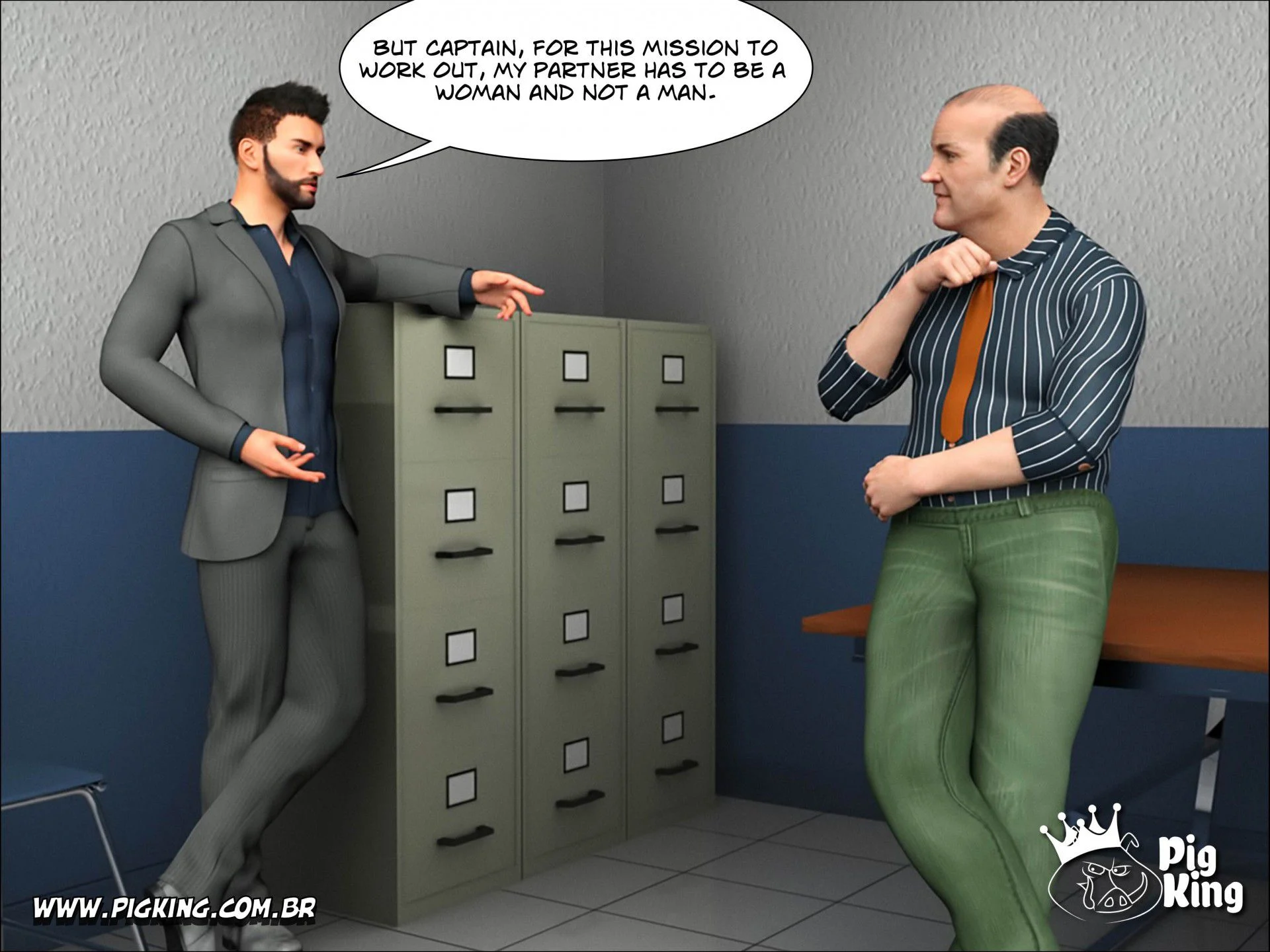 Top Secret – Lynda, Nadine [PigKing] - Chapter 1 — Page 34