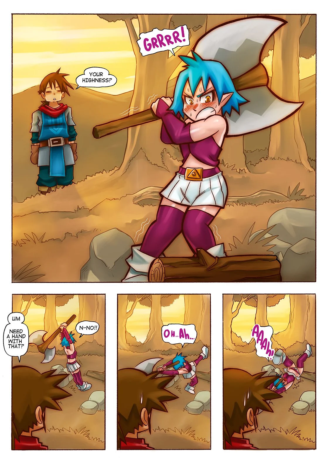Vanilla Fantasy [Mr.E] - Chapter 2 — Page 9