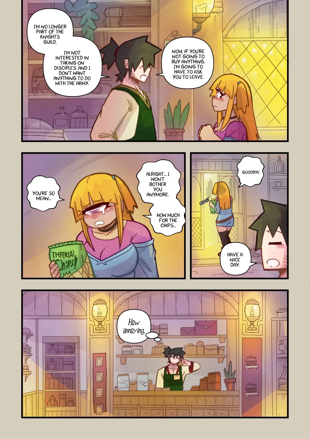 Vanilla Fantasy [Mr.E] - Chapter 5 — Page 5