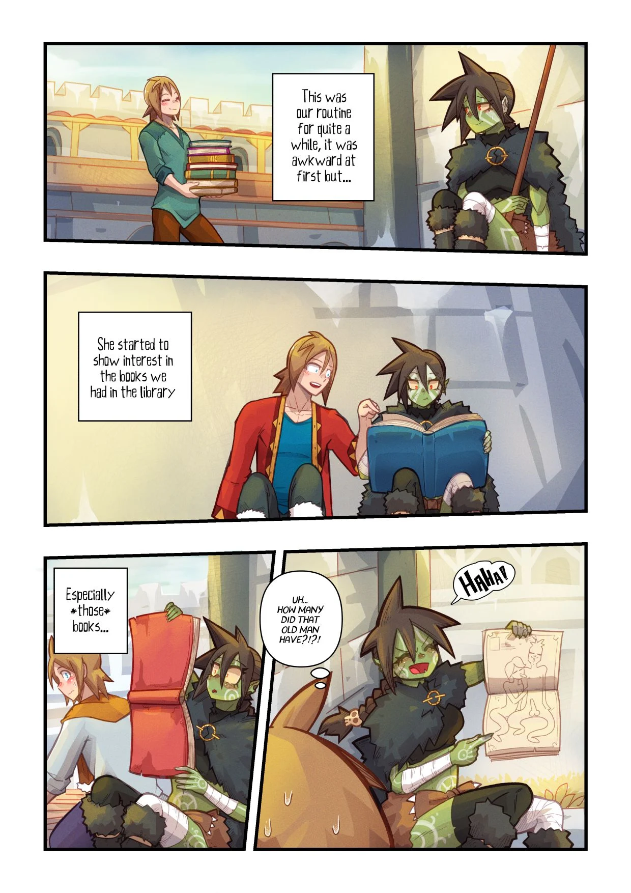 Vanilla Fantasy [Mr.E] - Chapter 4 — Page 34