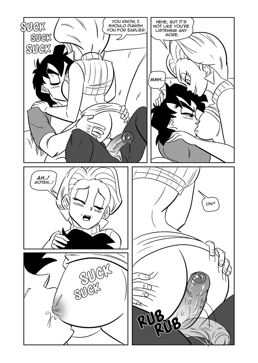The Switch Up (Dragon Ball Z) [FunsexyDB] - Chapter 1.5 — Page 21